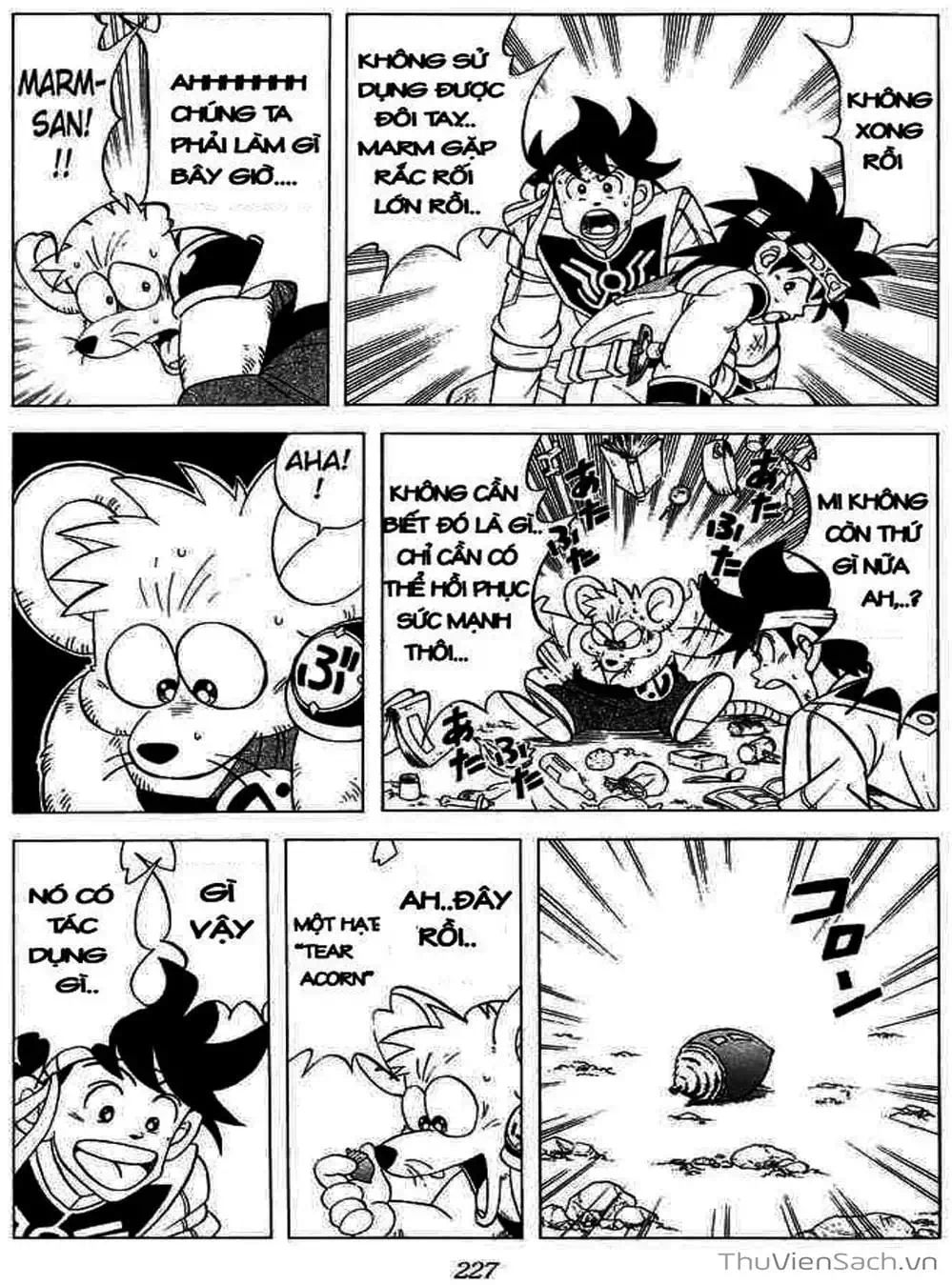 Truyện Tranh Dấu Ấn Rồng Thiêng - Dragon Quest trang 4