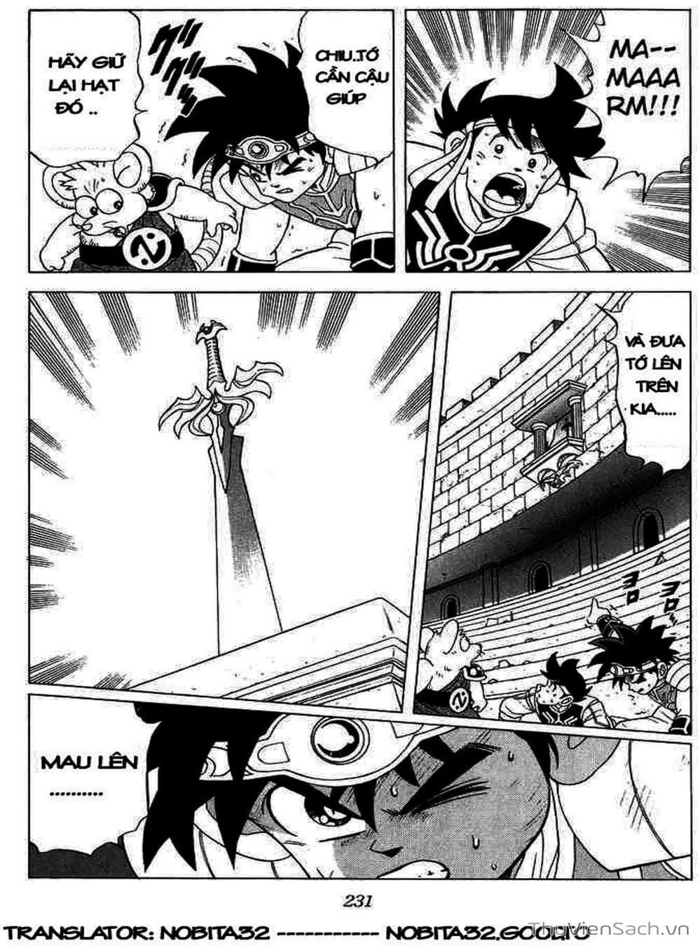 Truyện Tranh Dấu Ấn Rồng Thiêng - Dragon Quest trang 4