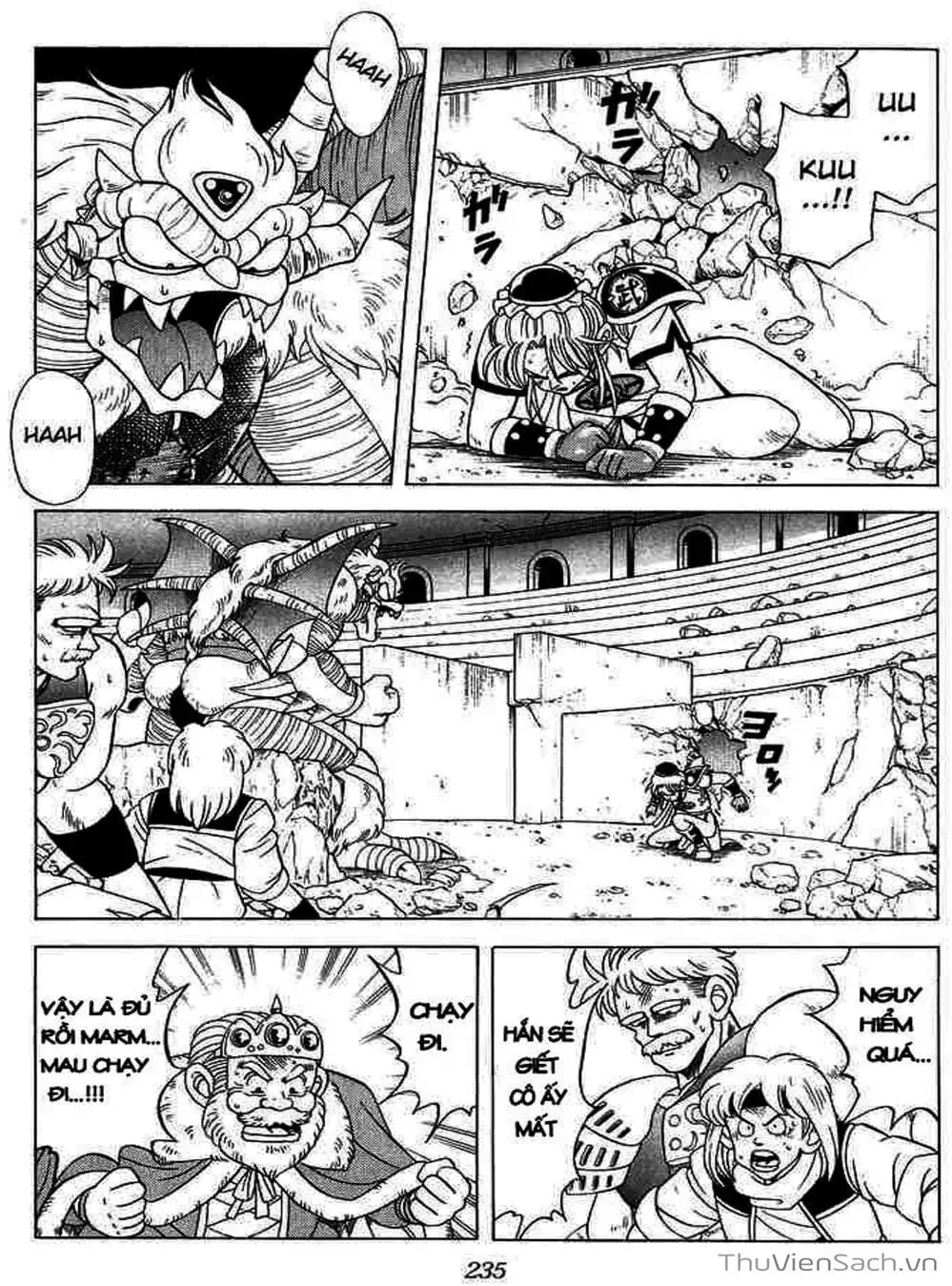 Truyện Tranh Dấu Ấn Rồng Thiêng - Dragon Quest trang 4