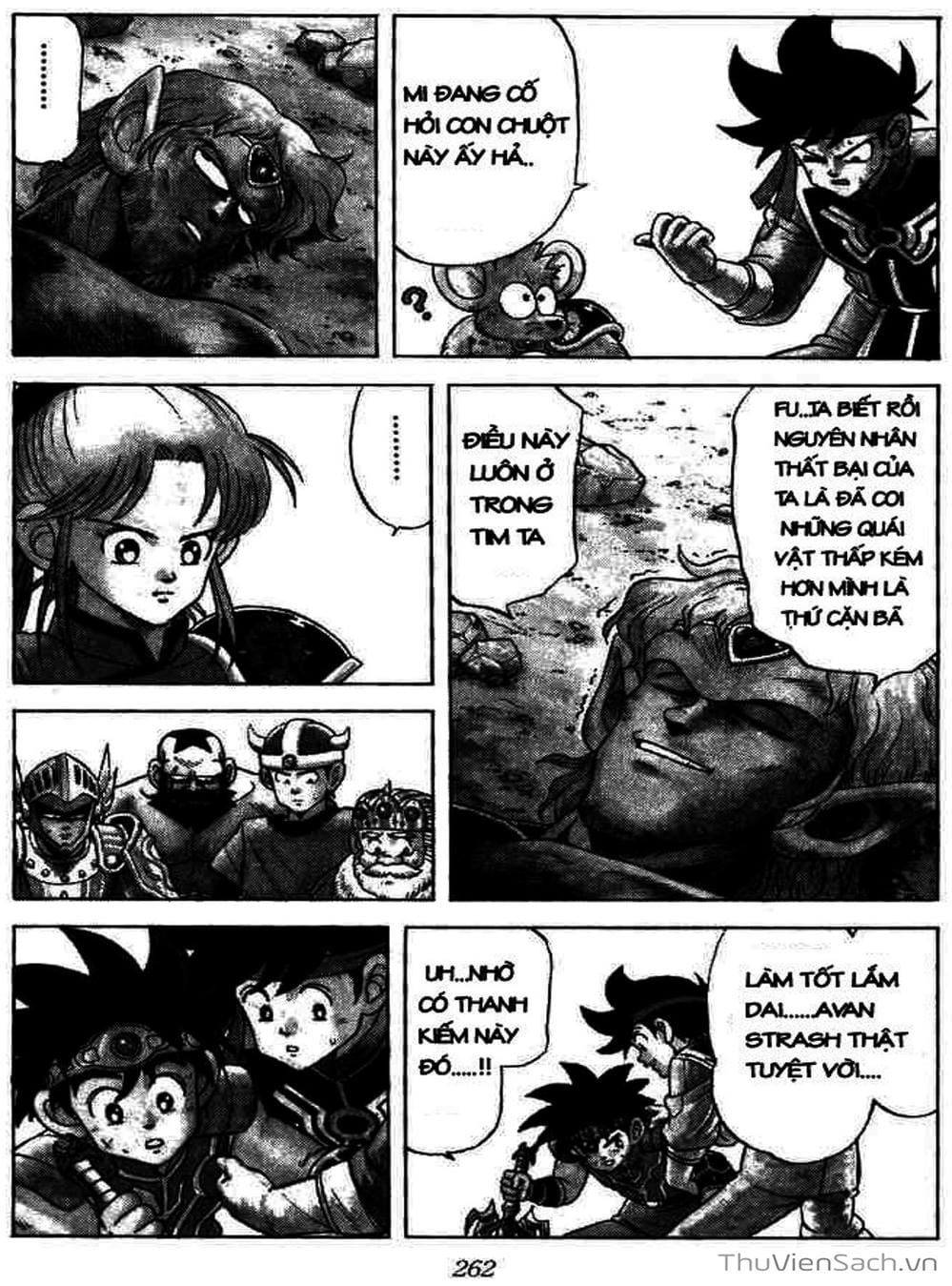 Truyện Tranh Dấu Ấn Rồng Thiêng - Dragon Quest trang 4