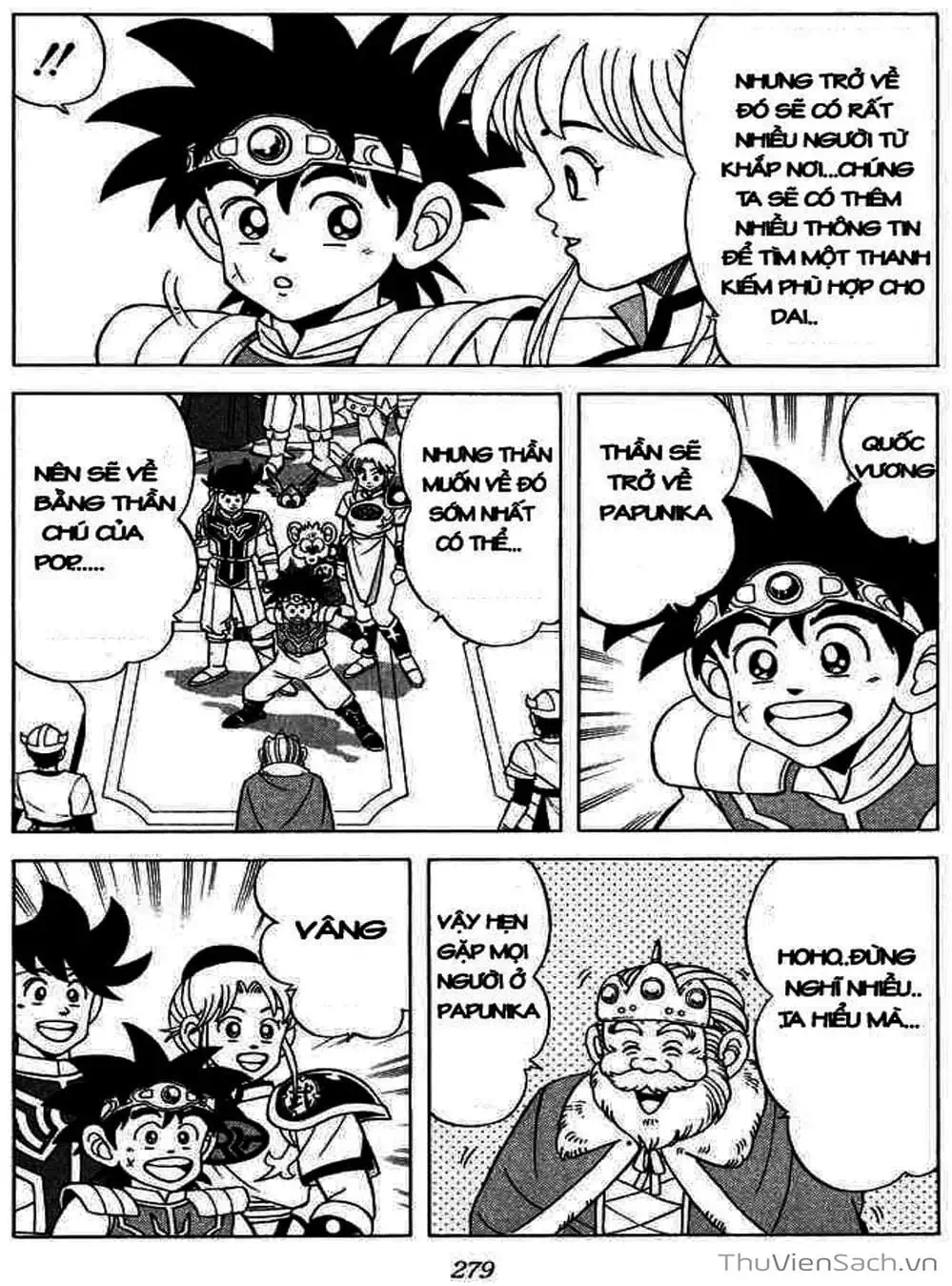 Truyện Tranh Dấu Ấn Rồng Thiêng - Dragon Quest trang 4