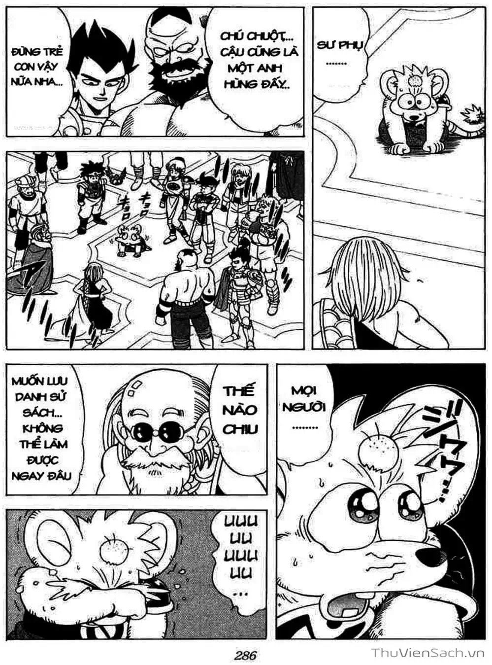 Truyện Tranh Dấu Ấn Rồng Thiêng - Dragon Quest trang 4