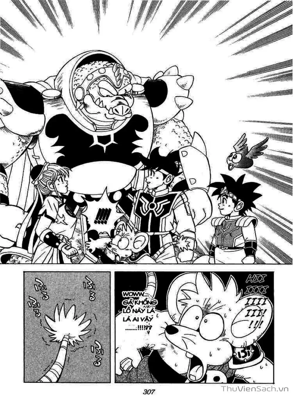 Truyện Tranh Dấu Ấn Rồng Thiêng - Dragon Quest trang 4