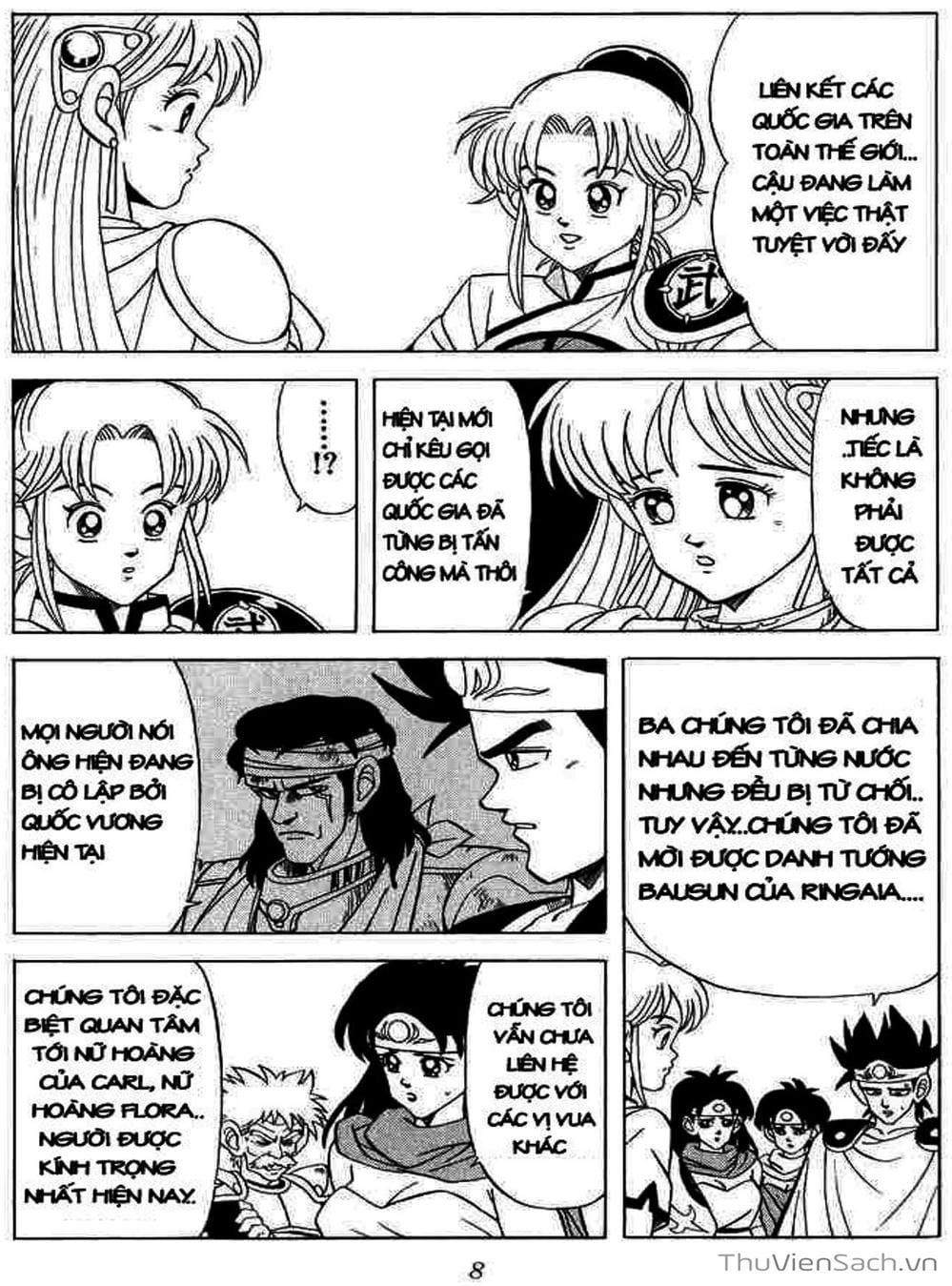 Truyện Tranh Dấu Ấn Rồng Thiêng - Dragon Quest trang 4