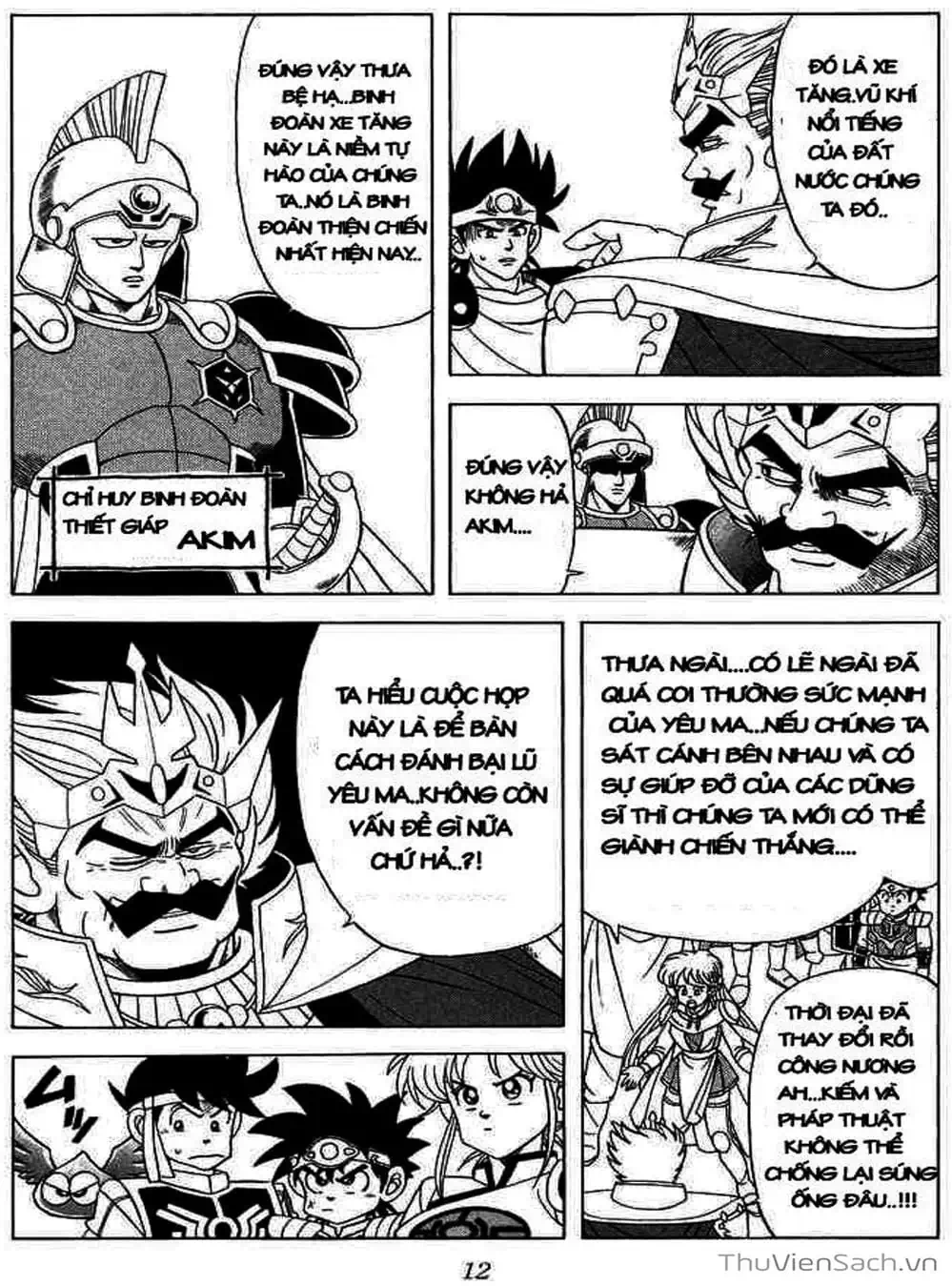 Truyện Tranh Dấu Ấn Rồng Thiêng - Dragon Quest trang 4