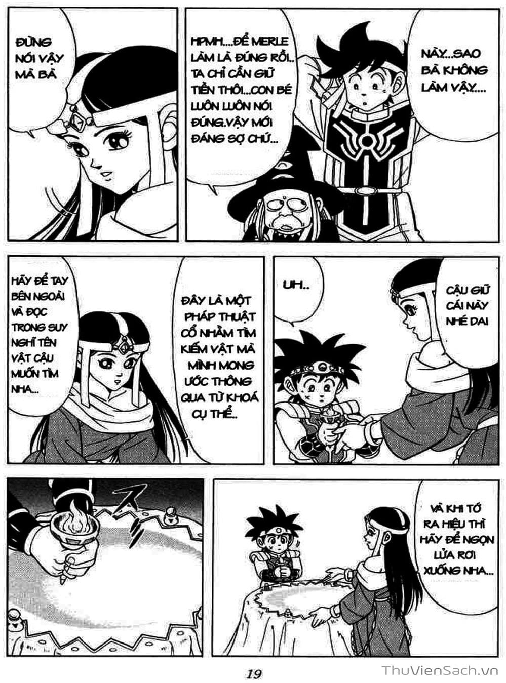 Truyện Tranh Dấu Ấn Rồng Thiêng - Dragon Quest trang 4