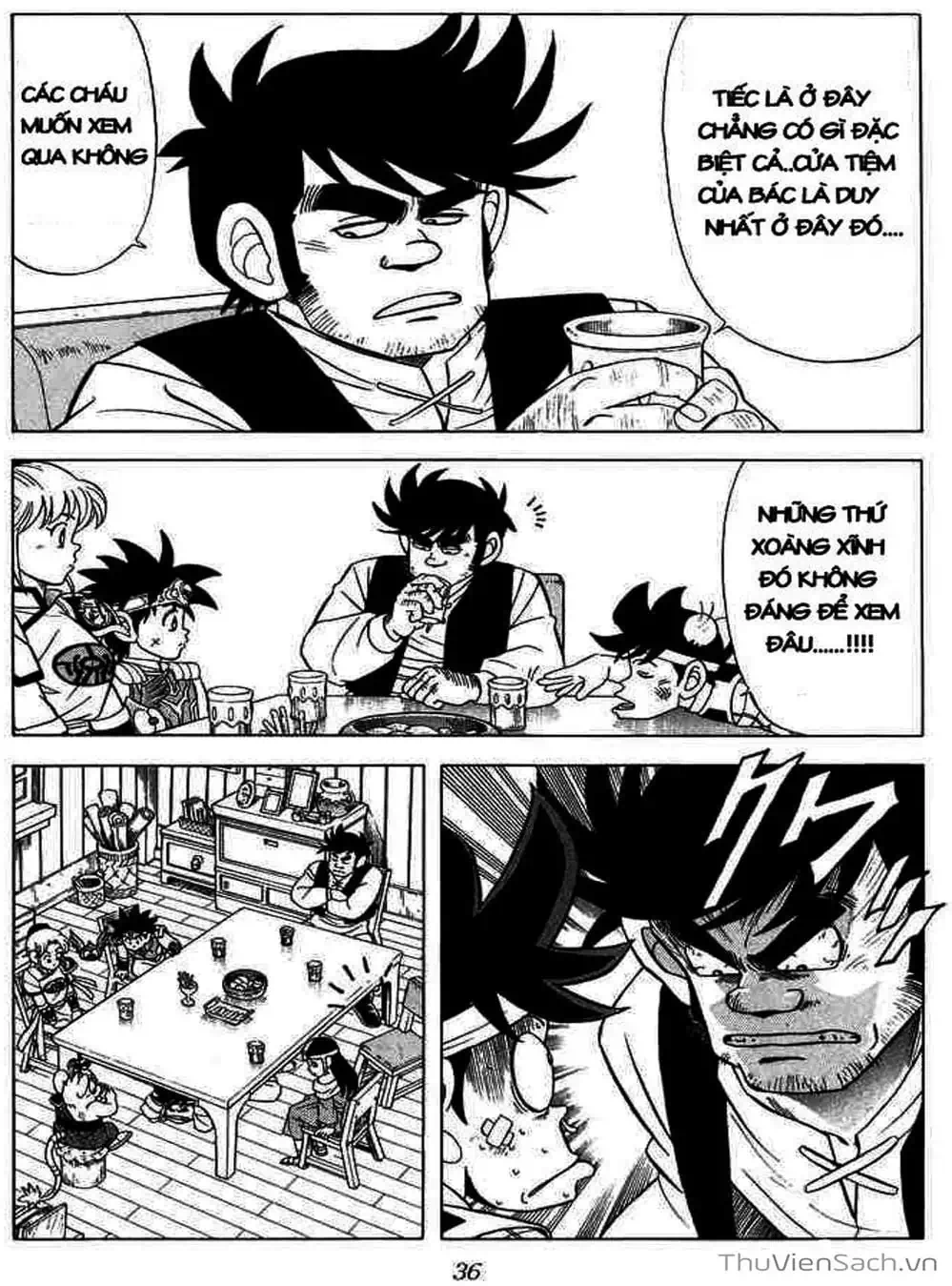 Truyện Tranh Dấu Ấn Rồng Thiêng - Dragon Quest trang 4