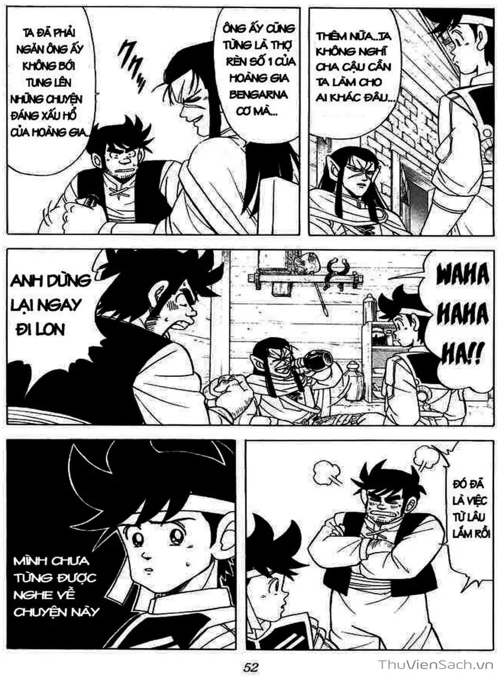 Truyện Tranh Dấu Ấn Rồng Thiêng - Dragon Quest trang 4