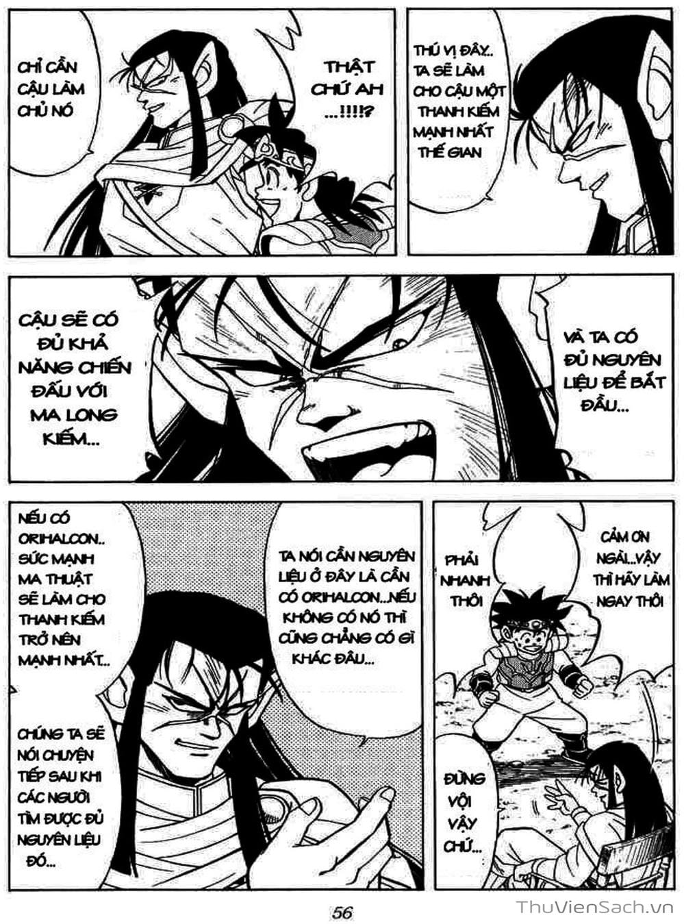 Truyện Tranh Dấu Ấn Rồng Thiêng - Dragon Quest trang 4