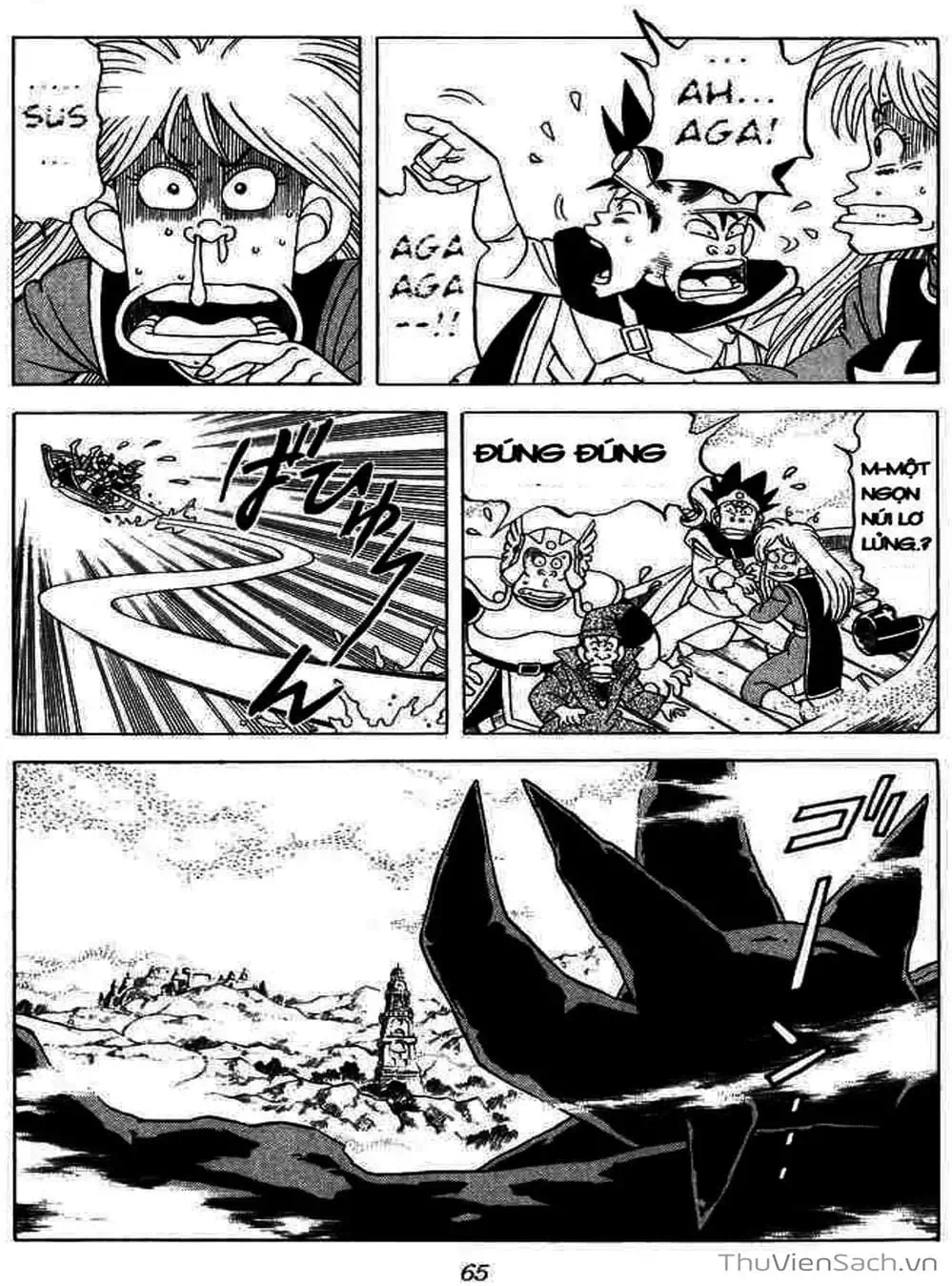 Truyện Tranh Dấu Ấn Rồng Thiêng - Dragon Quest trang 4