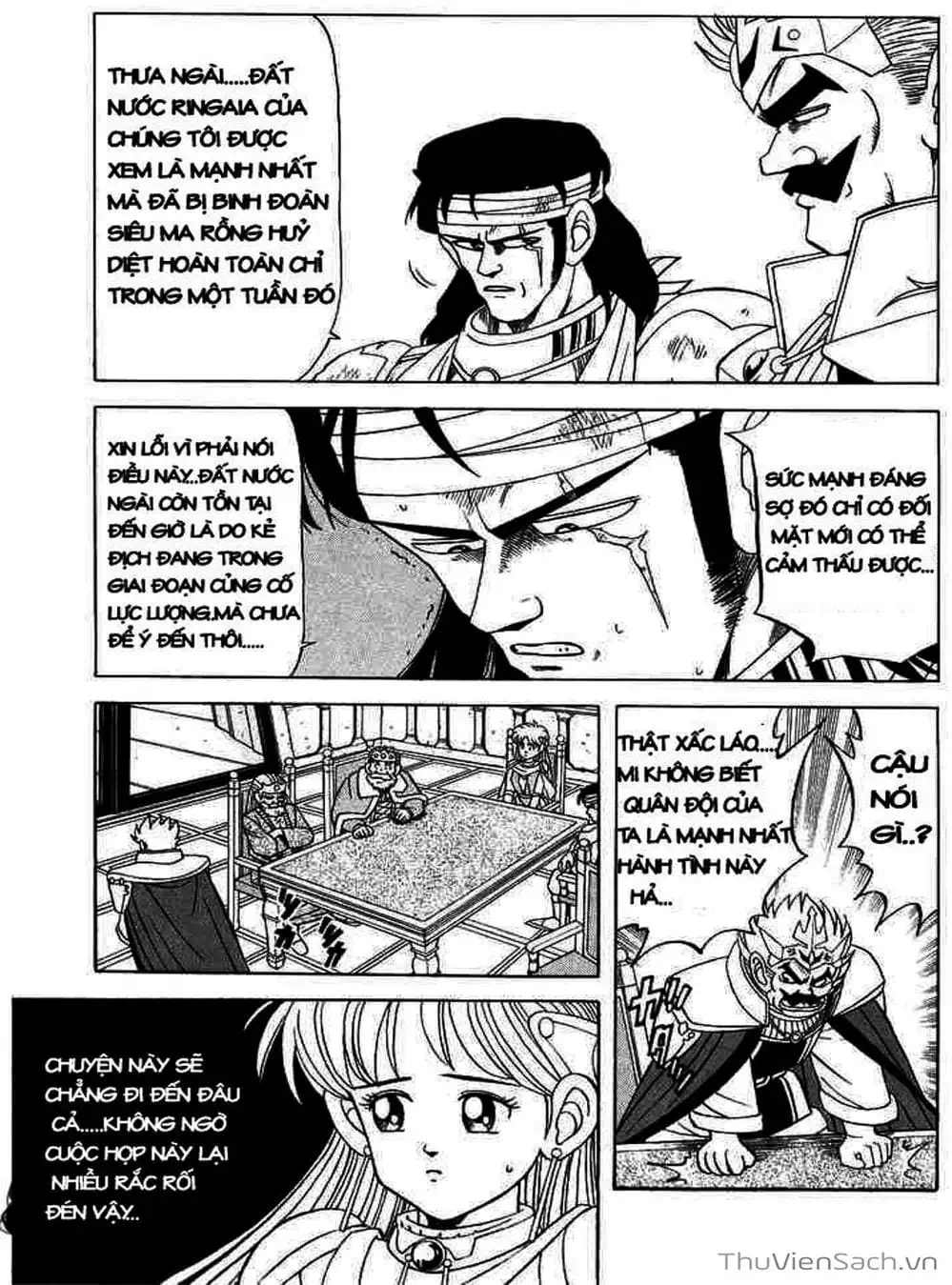 Truyện Tranh Dấu Ấn Rồng Thiêng - Dragon Quest trang 4