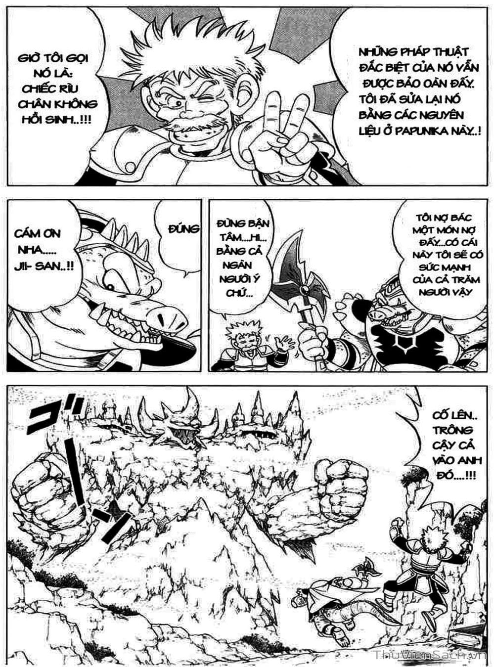 Truyện Tranh Dấu Ấn Rồng Thiêng - Dragon Quest trang 4