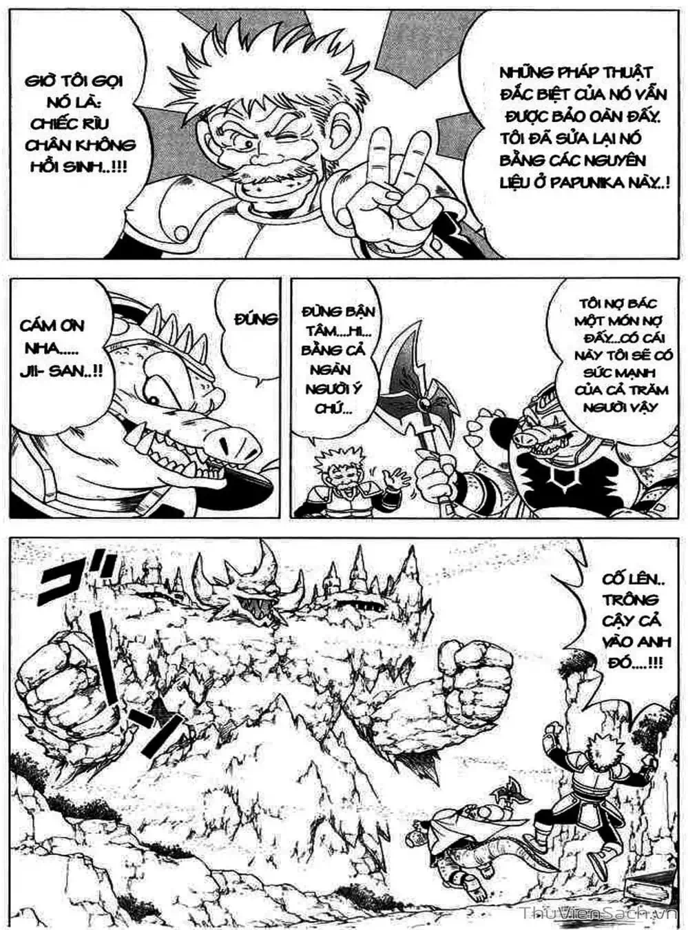 Truyện Tranh Dấu Ấn Rồng Thiêng - Dragon Quest trang 4