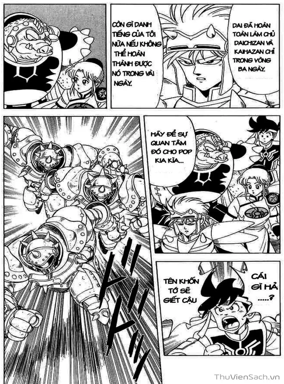 Truyện Tranh Dấu Ấn Rồng Thiêng - Dragon Quest trang 4