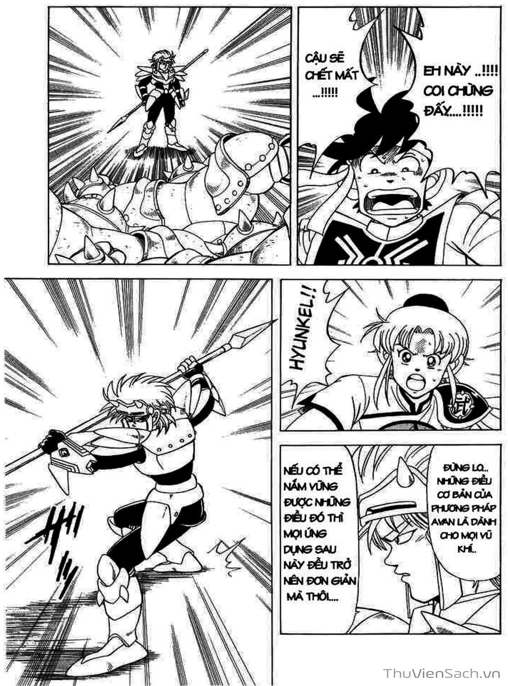 Truyện Tranh Dấu Ấn Rồng Thiêng - Dragon Quest trang 4