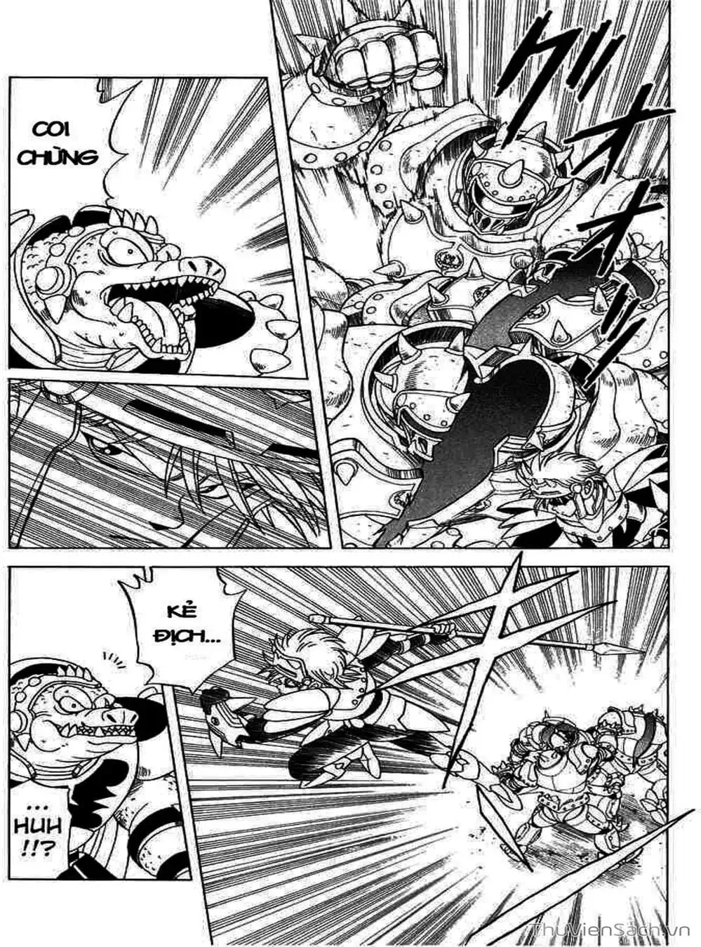 Truyện Tranh Dấu Ấn Rồng Thiêng - Dragon Quest trang 4