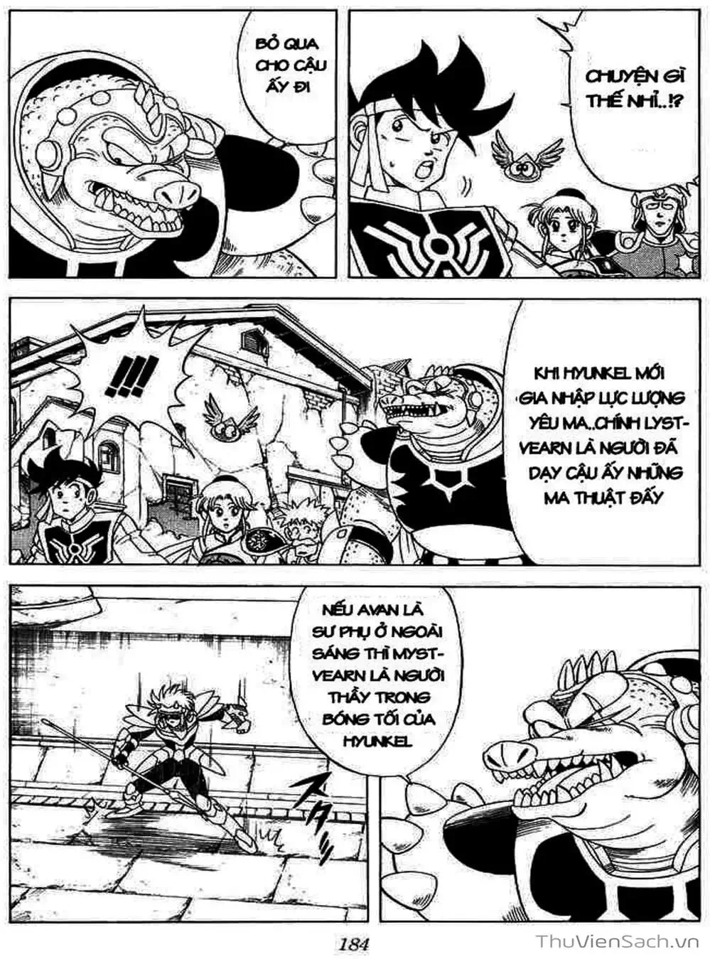 Truyện Tranh Dấu Ấn Rồng Thiêng - Dragon Quest trang 4