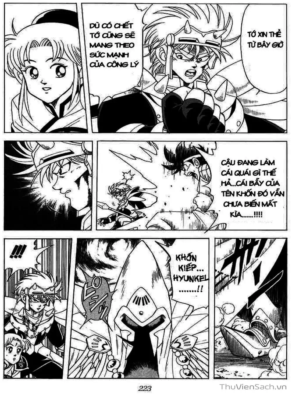 Truyện Tranh Dấu Ấn Rồng Thiêng - Dragon Quest trang 4