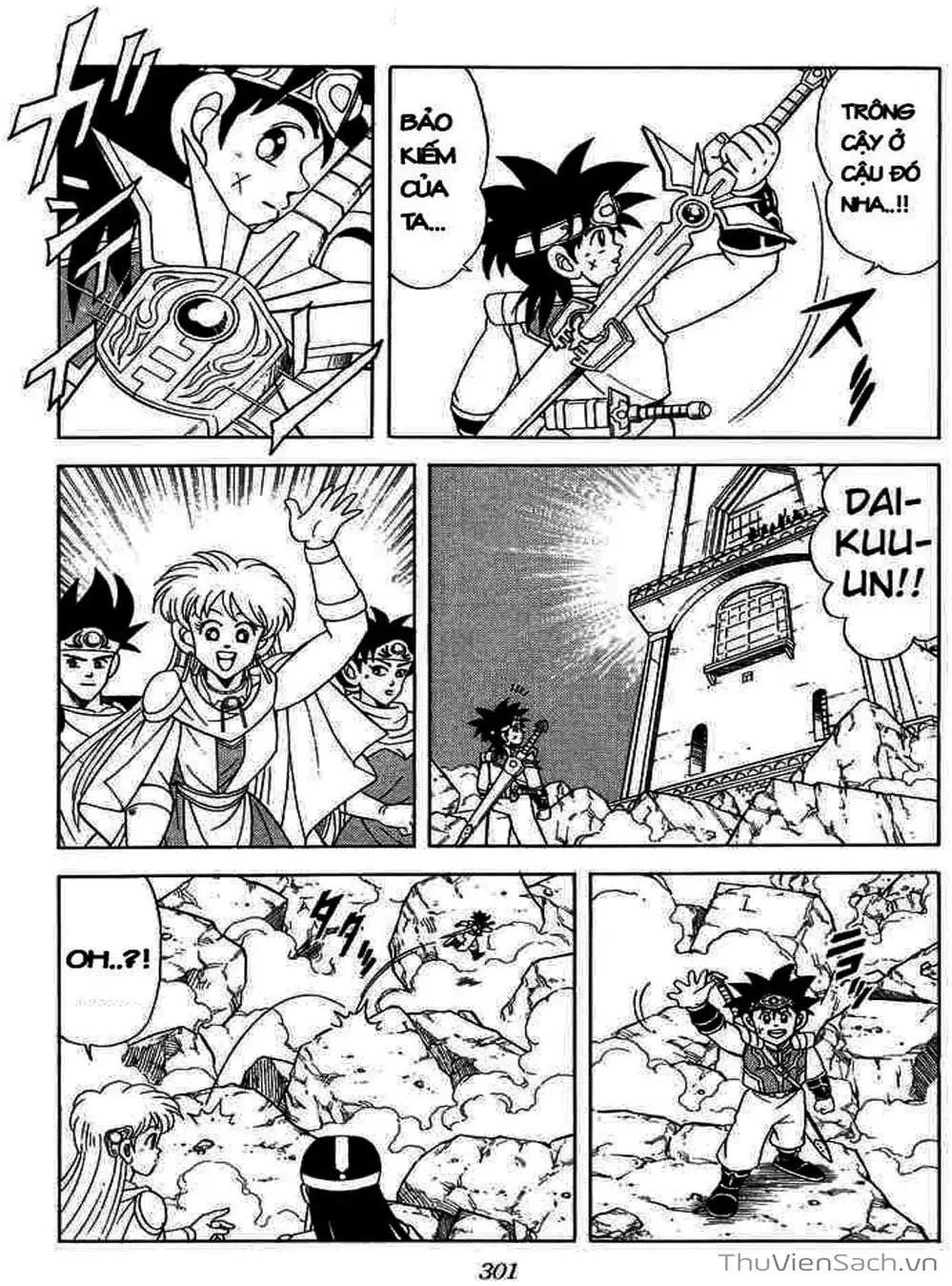 Truyện Tranh Dấu Ấn Rồng Thiêng - Dragon Quest trang 4
