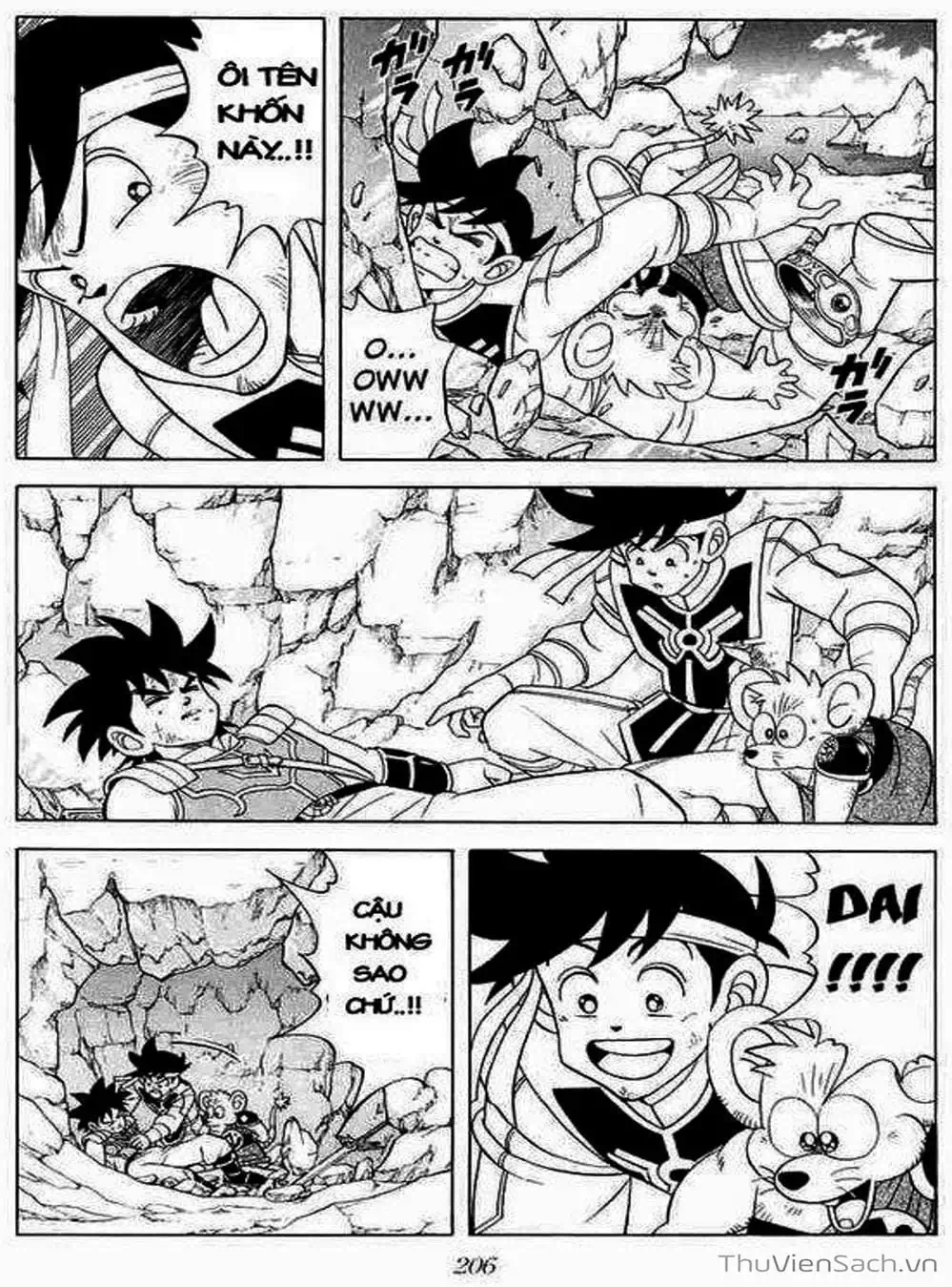 Truyện Tranh Dấu Ấn Rồng Thiêng - Dragon Quest trang 4