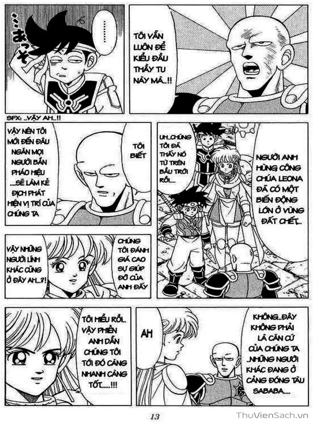 Truyện Tranh Dấu Ấn Rồng Thiêng - Dragon Quest trang 4