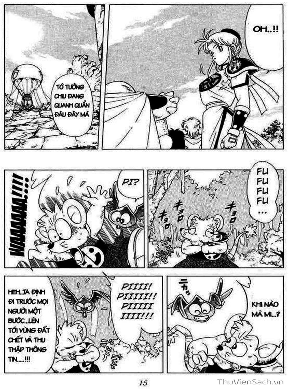 Truyện Tranh Dấu Ấn Rồng Thiêng - Dragon Quest trang 4