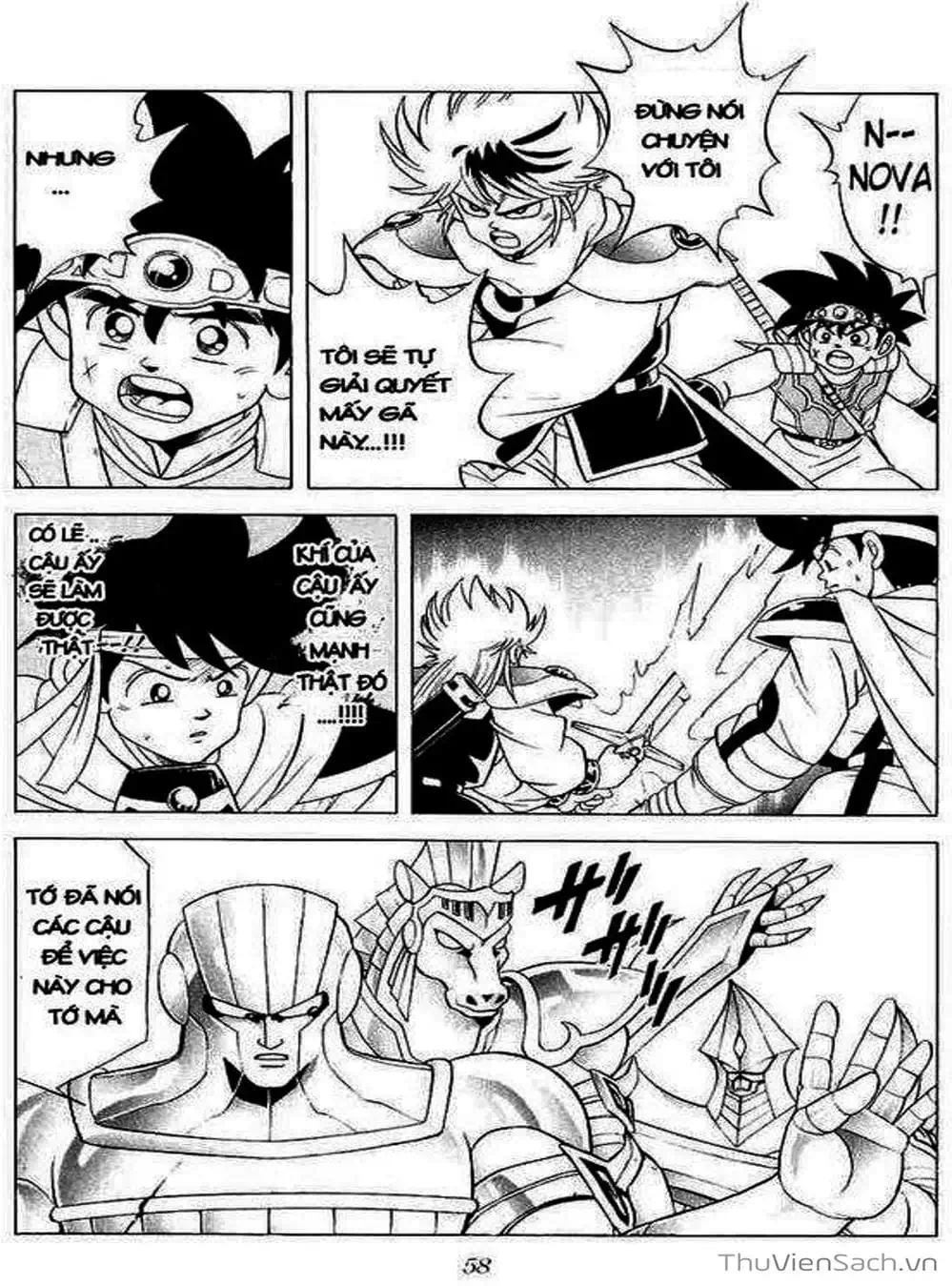 Truyện Tranh Dấu Ấn Rồng Thiêng - Dragon Quest trang 4