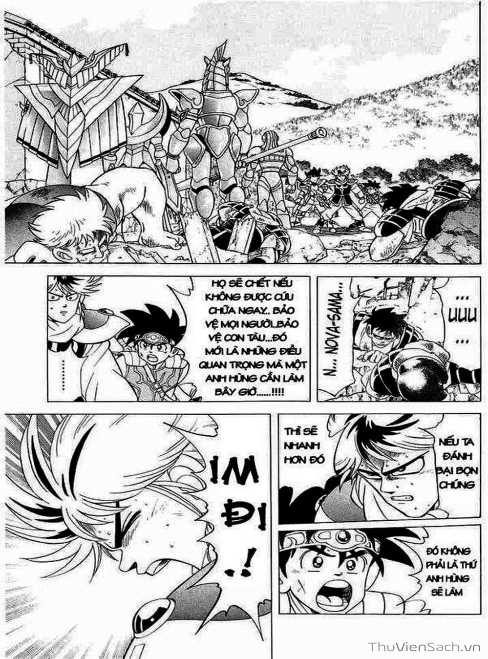 Truyện Tranh Dấu Ấn Rồng Thiêng - Dragon Quest trang 4