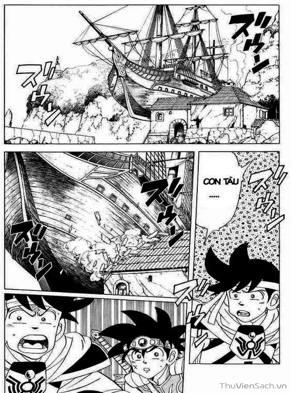 Truyện Tranh Dấu Ấn Rồng Thiêng - Dragon Quest trang 4