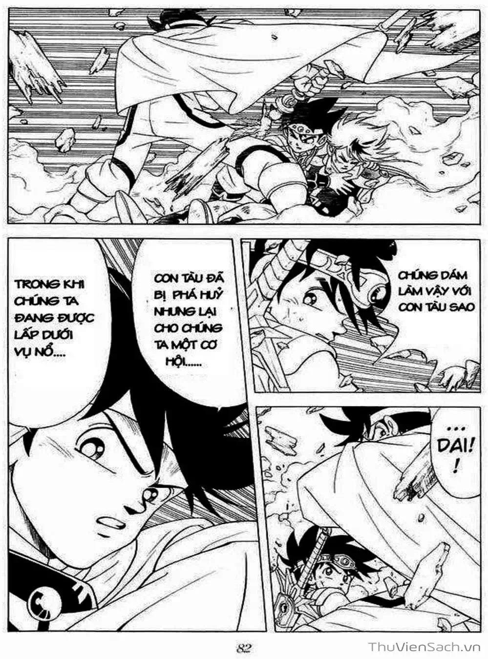 Truyện Tranh Dấu Ấn Rồng Thiêng - Dragon Quest trang 4