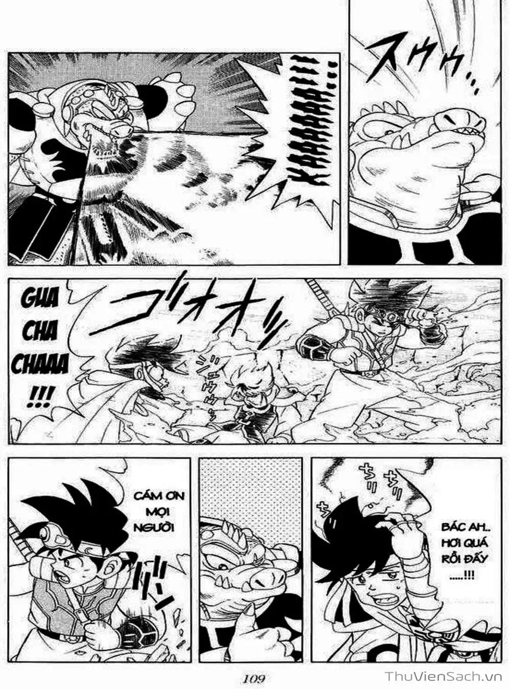 Truyện Tranh Dấu Ấn Rồng Thiêng - Dragon Quest trang 4