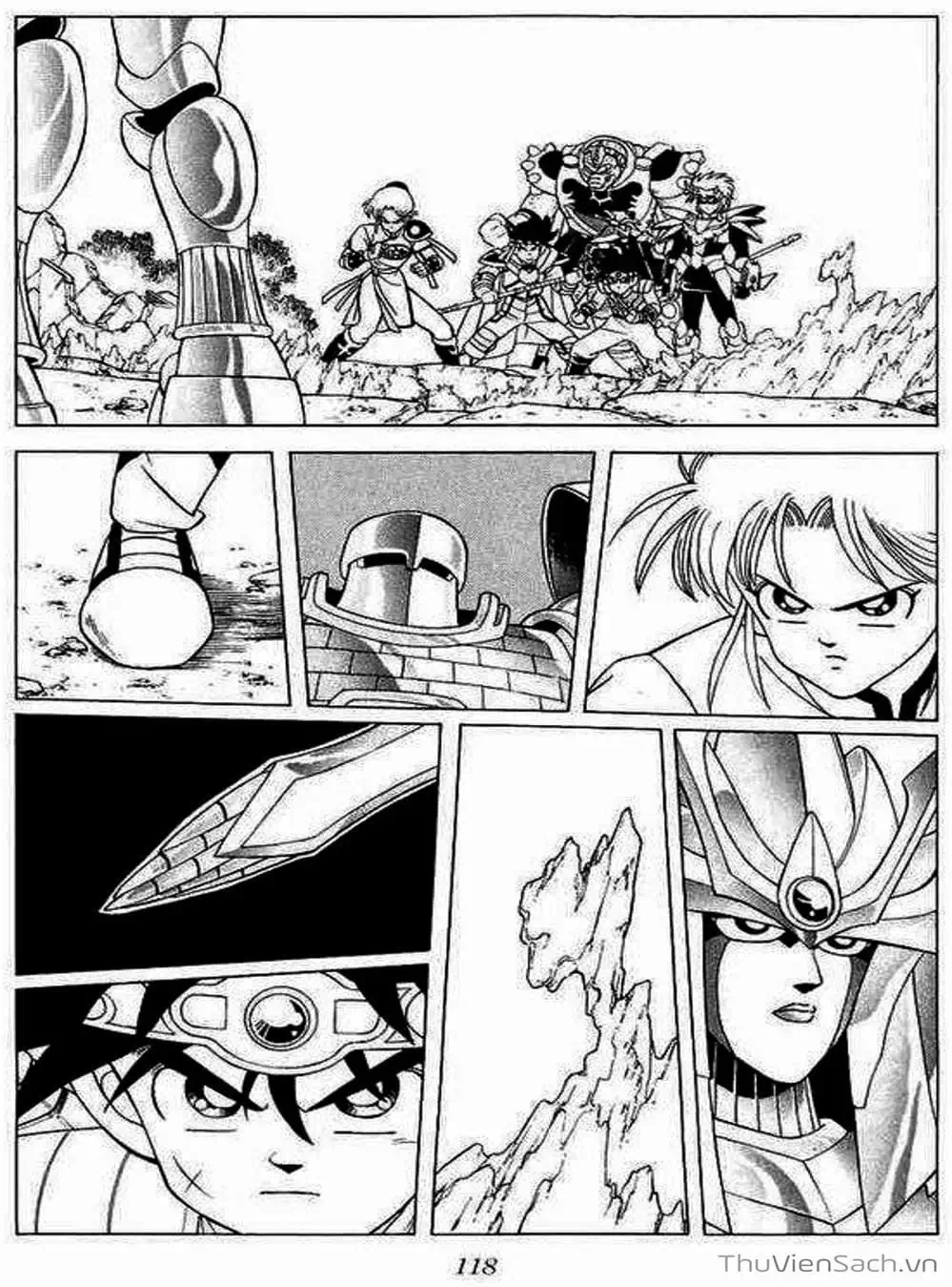 Truyện Tranh Dấu Ấn Rồng Thiêng - Dragon Quest trang 4