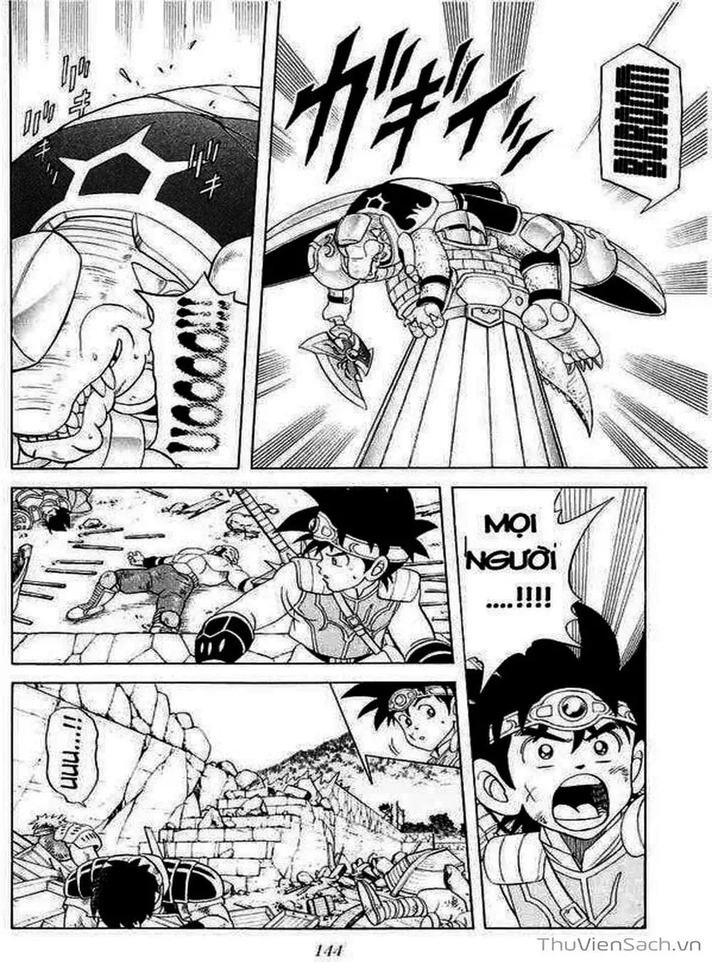 Truyện Tranh Dấu Ấn Rồng Thiêng - Dragon Quest trang 4