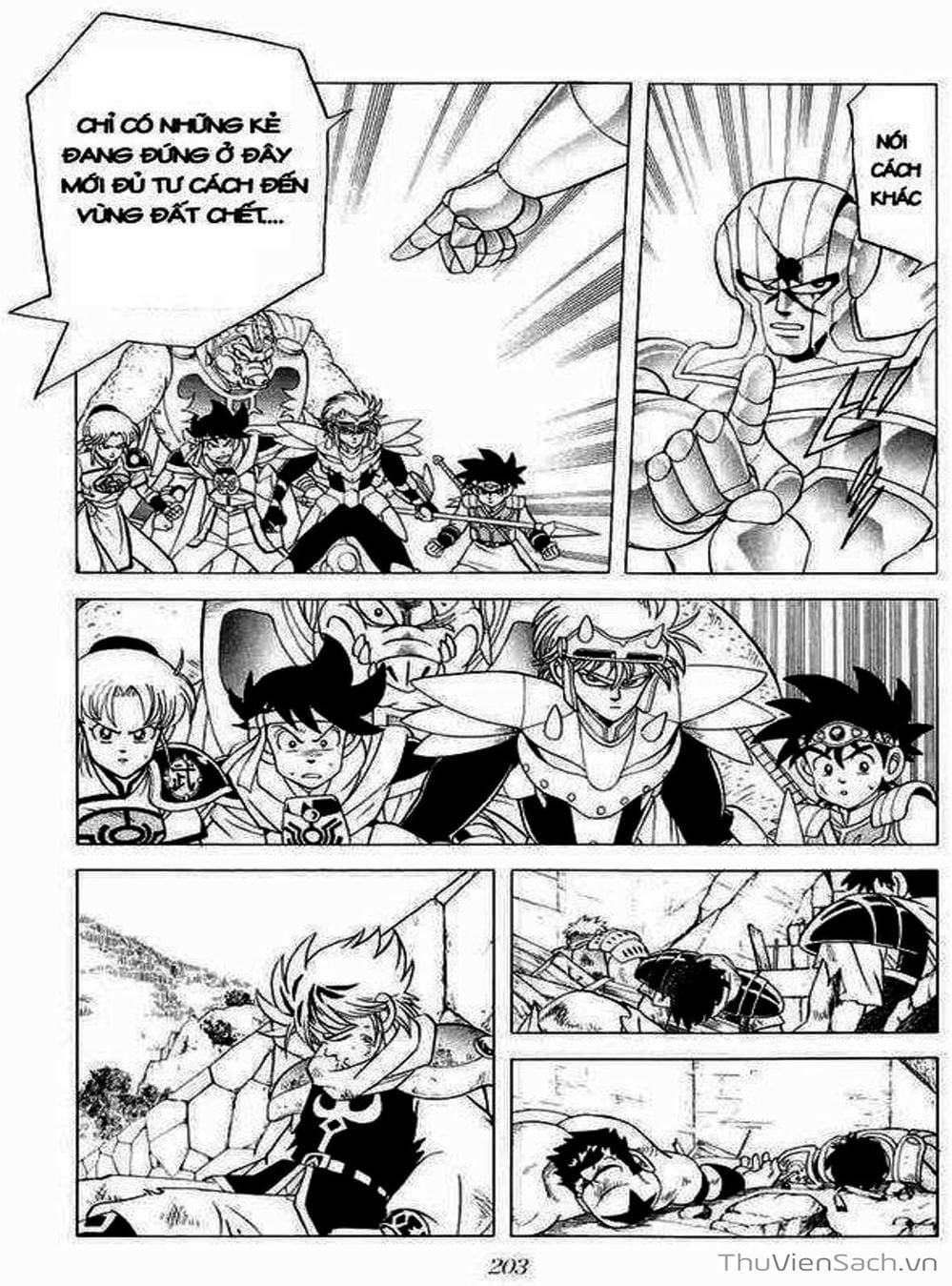 Truyện Tranh Dấu Ấn Rồng Thiêng - Dragon Quest trang 4