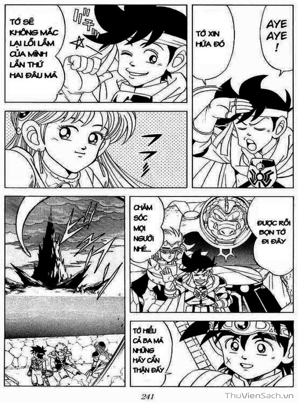 Truyện Tranh Dấu Ấn Rồng Thiêng - Dragon Quest trang 4