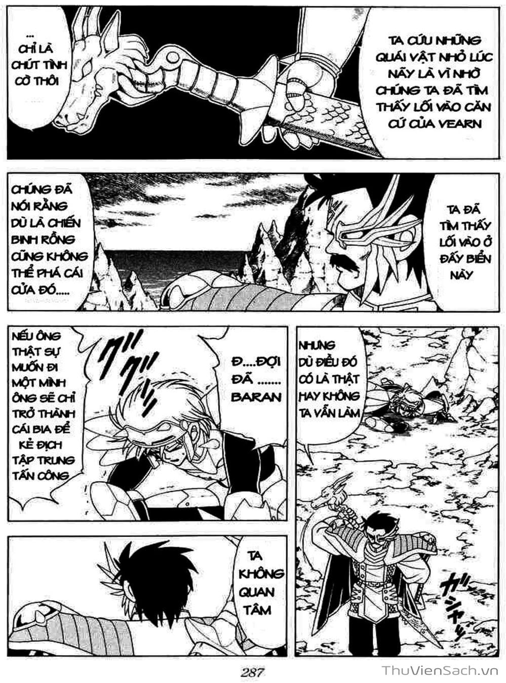 Truyện Tranh Dấu Ấn Rồng Thiêng - Dragon Quest trang 4