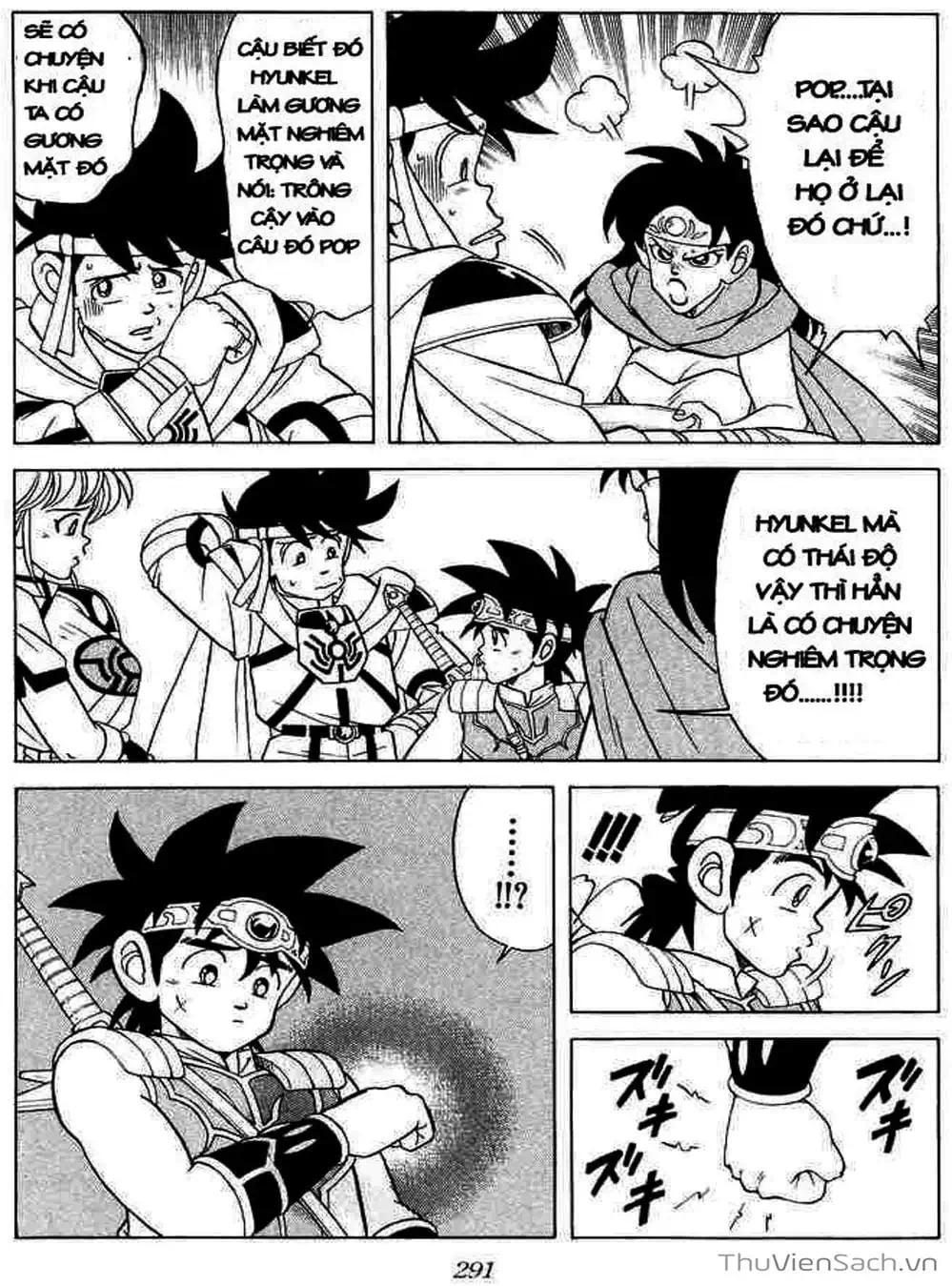 Truyện Tranh Dấu Ấn Rồng Thiêng - Dragon Quest trang 4