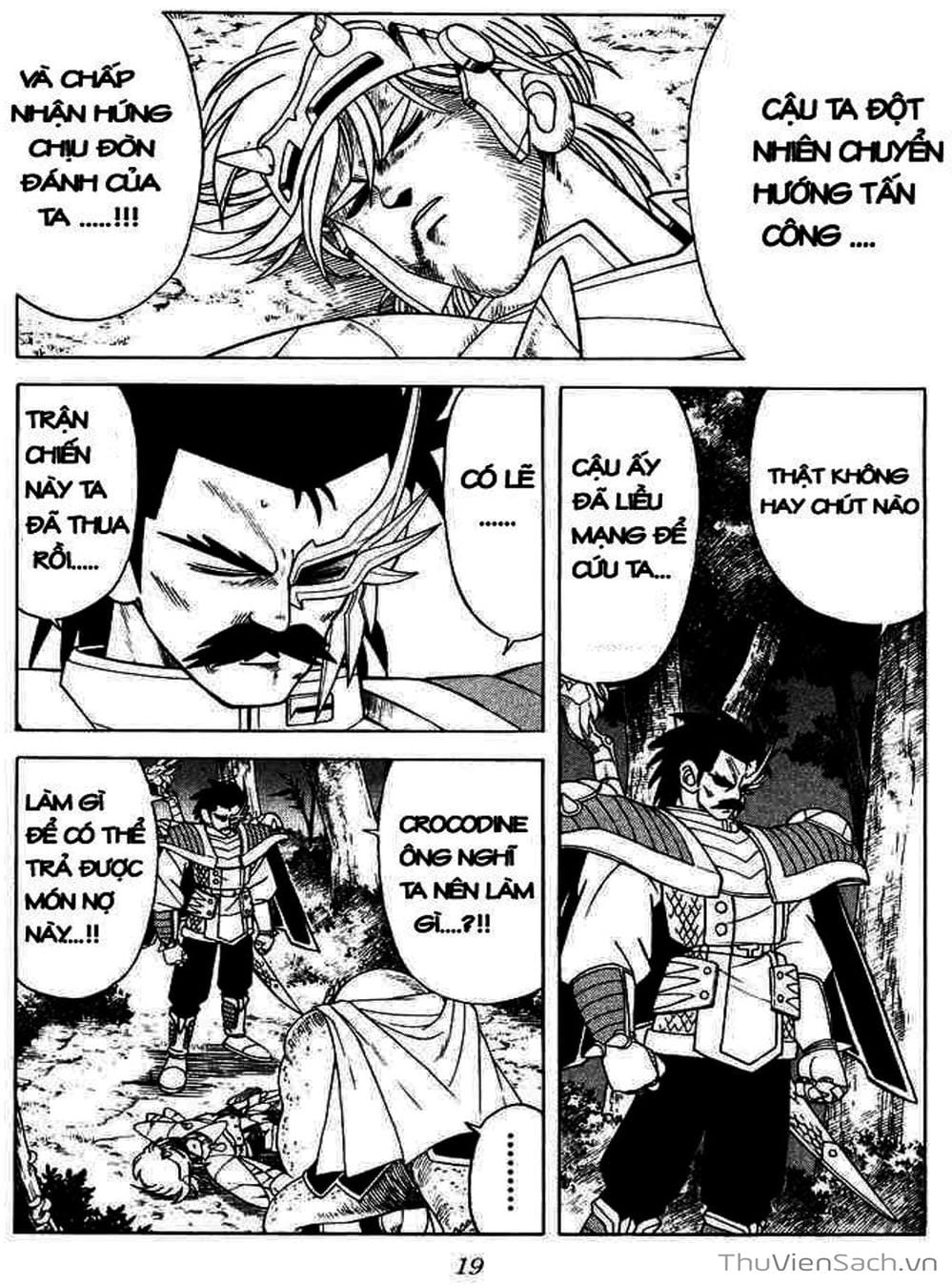 Truyện Tranh Dấu Ấn Rồng Thiêng - Dragon Quest trang 4