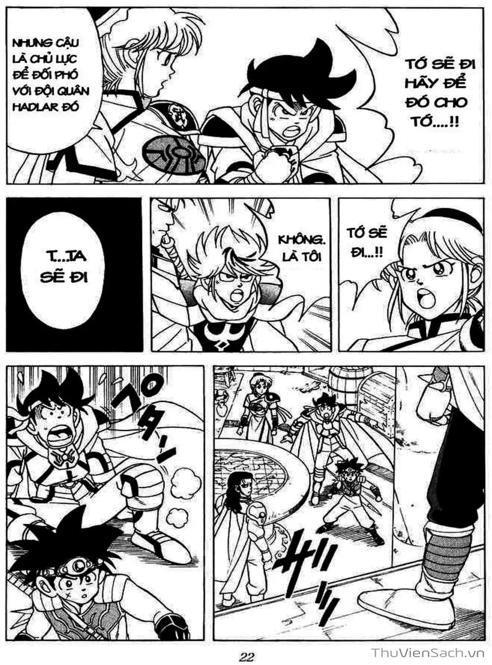 Truyện Tranh Dấu Ấn Rồng Thiêng - Dragon Quest trang 4