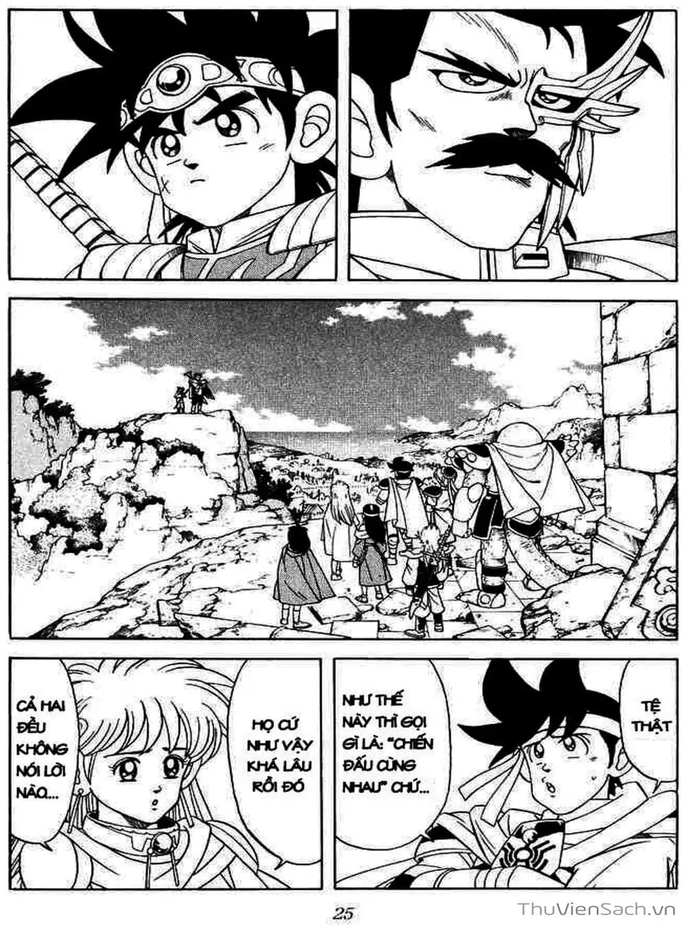 Truyện Tranh Dấu Ấn Rồng Thiêng - Dragon Quest trang 4