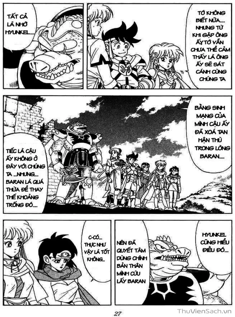 Truyện Tranh Dấu Ấn Rồng Thiêng - Dragon Quest trang 4