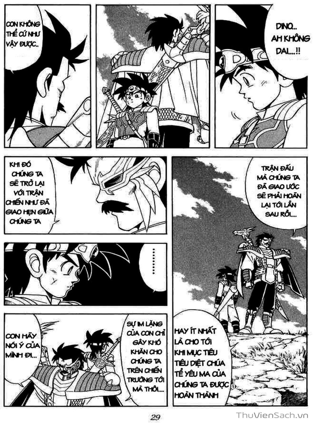 Truyện Tranh Dấu Ấn Rồng Thiêng - Dragon Quest trang 4