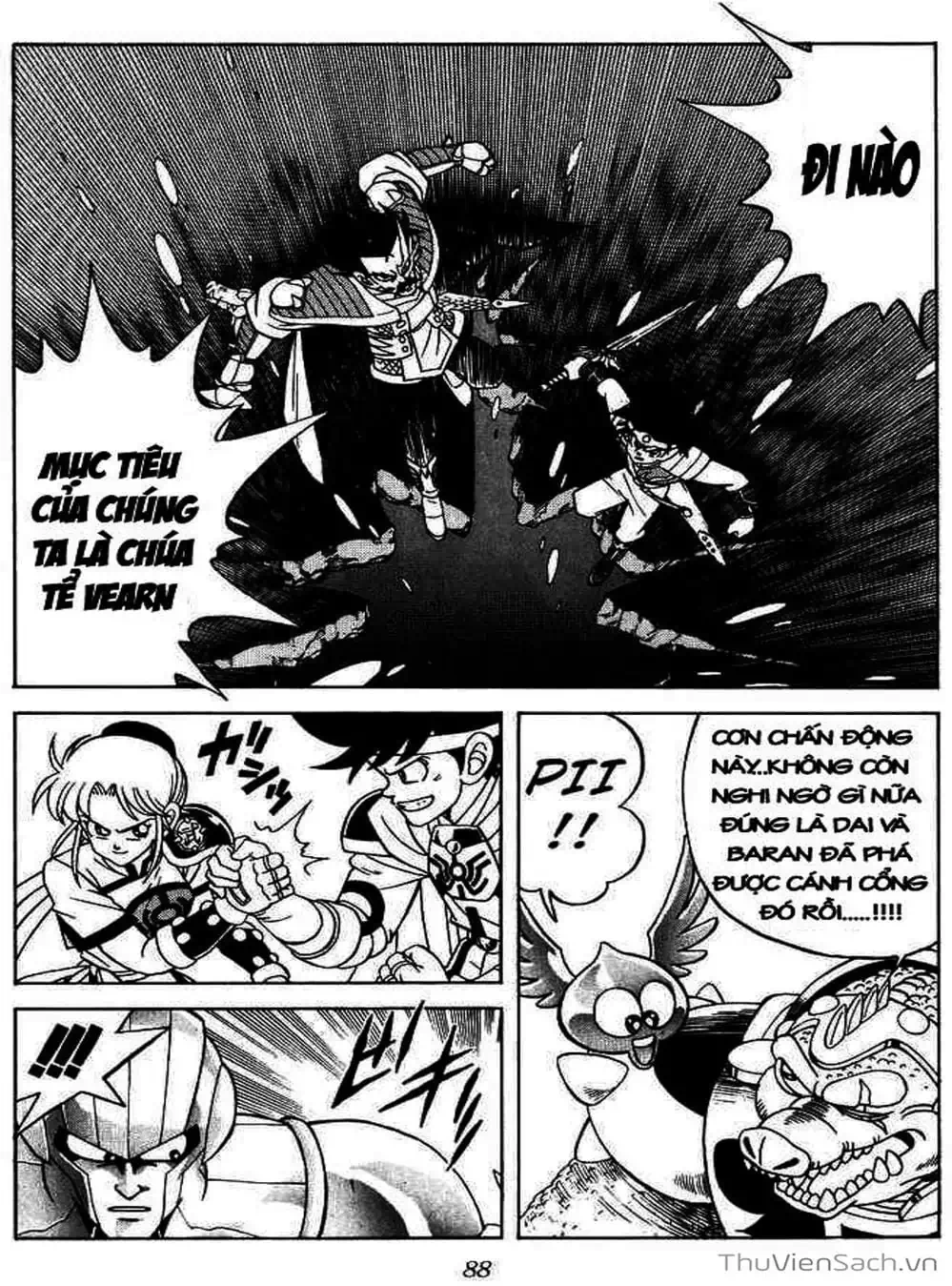 Truyện Tranh Dấu Ấn Rồng Thiêng - Dragon Quest trang 4