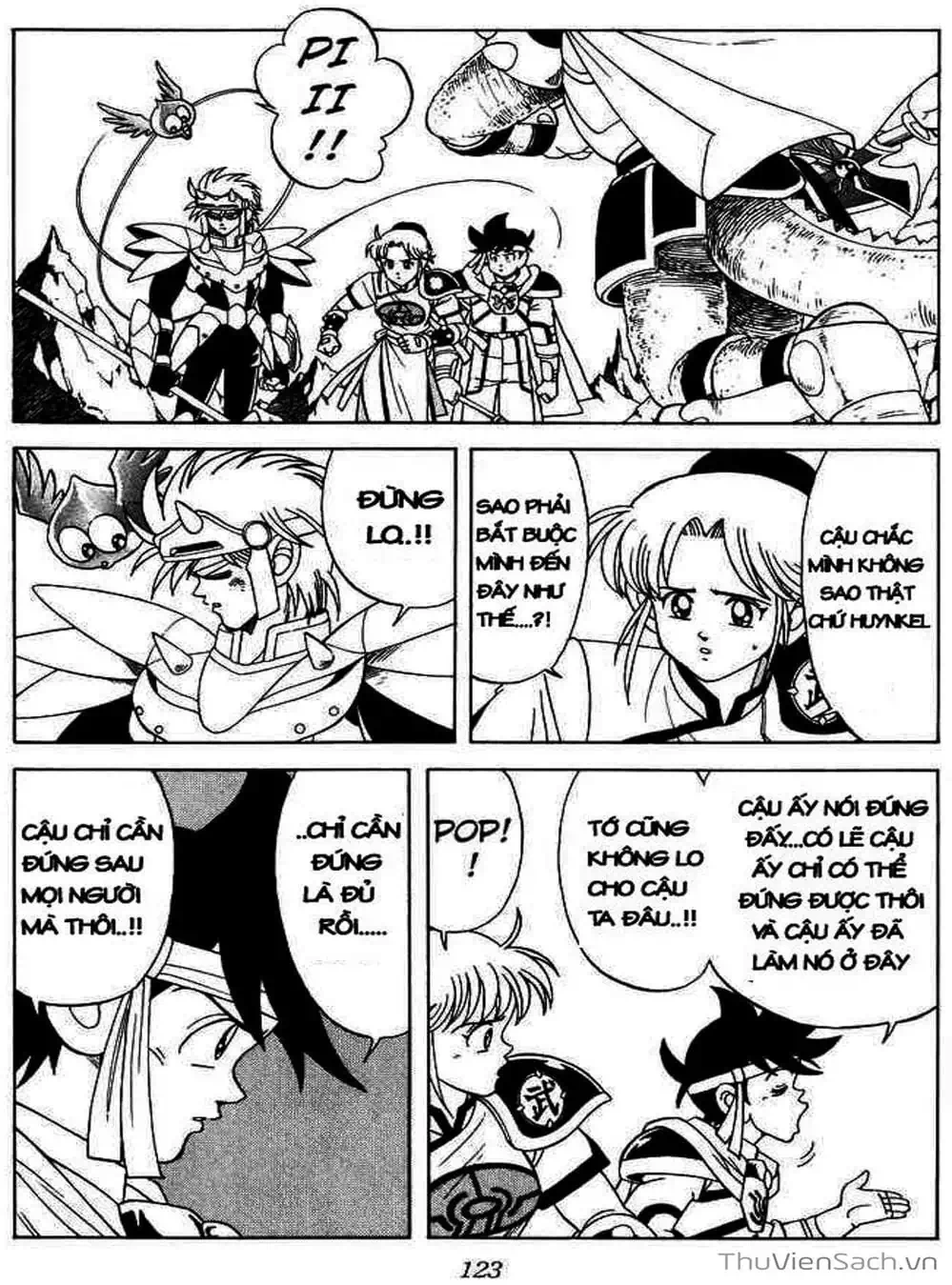 Truyện Tranh Dấu Ấn Rồng Thiêng - Dragon Quest trang 4