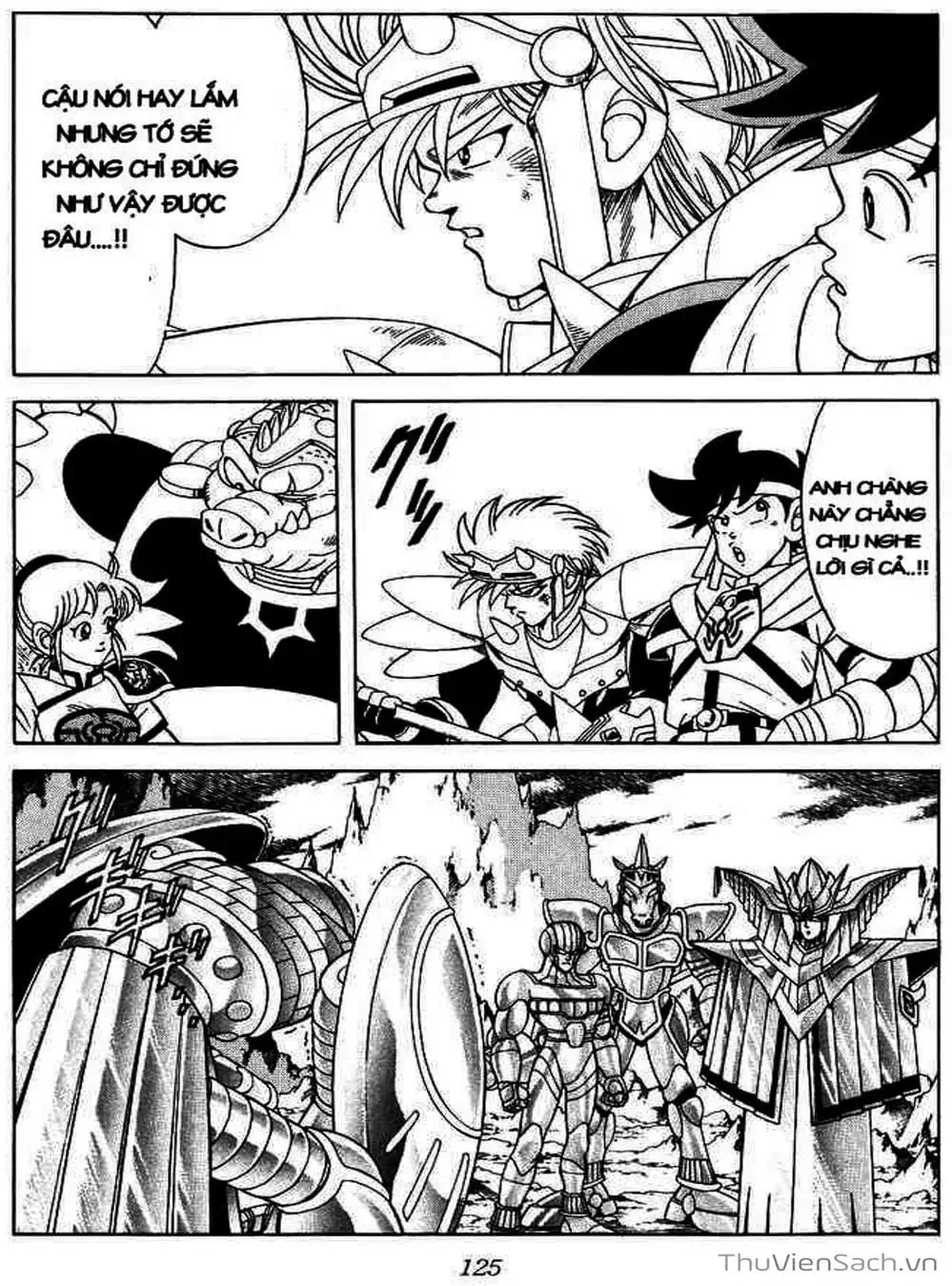 Truyện Tranh Dấu Ấn Rồng Thiêng - Dragon Quest trang 4