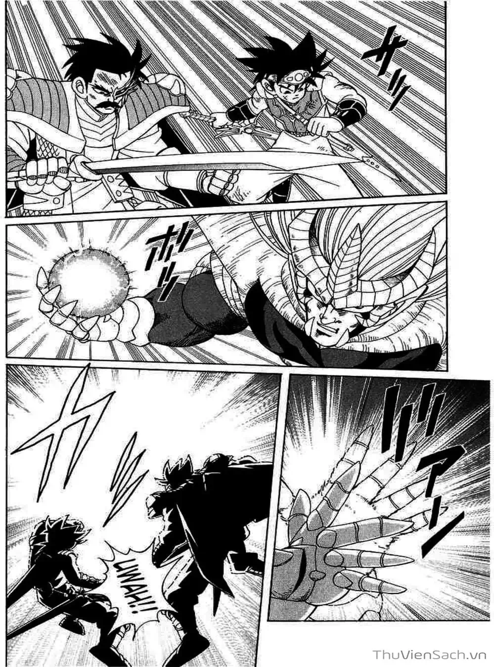 Truyện Tranh Dấu Ấn Rồng Thiêng - Dragon Quest trang 4