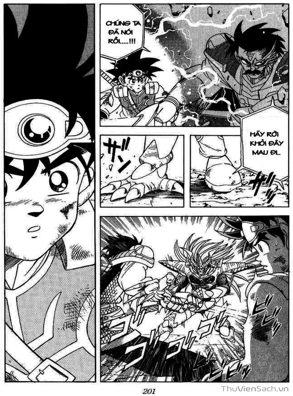 Truyện Tranh Dấu Ấn Rồng Thiêng - Dragon Quest trang 4