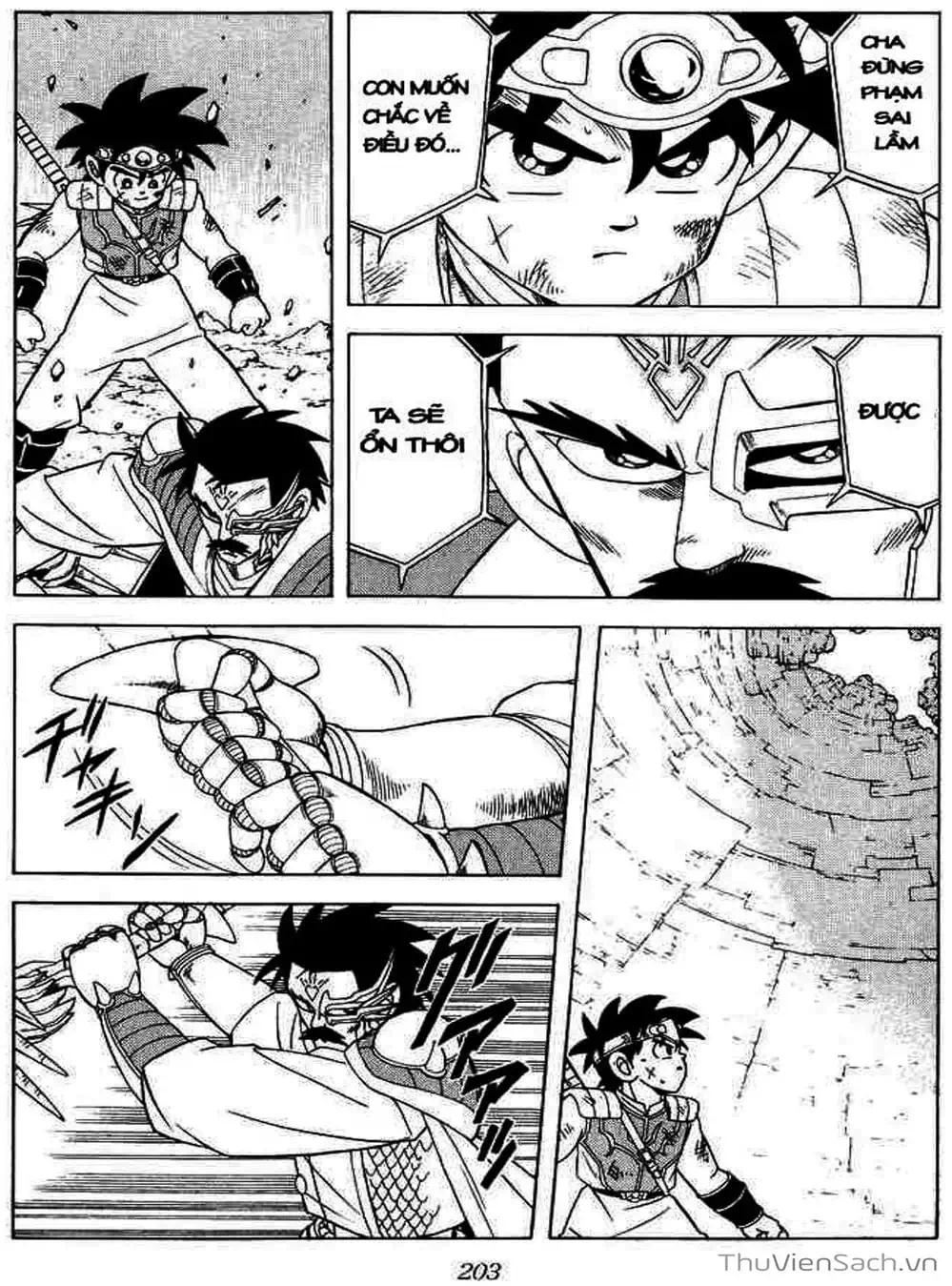 Truyện Tranh Dấu Ấn Rồng Thiêng - Dragon Quest trang 4