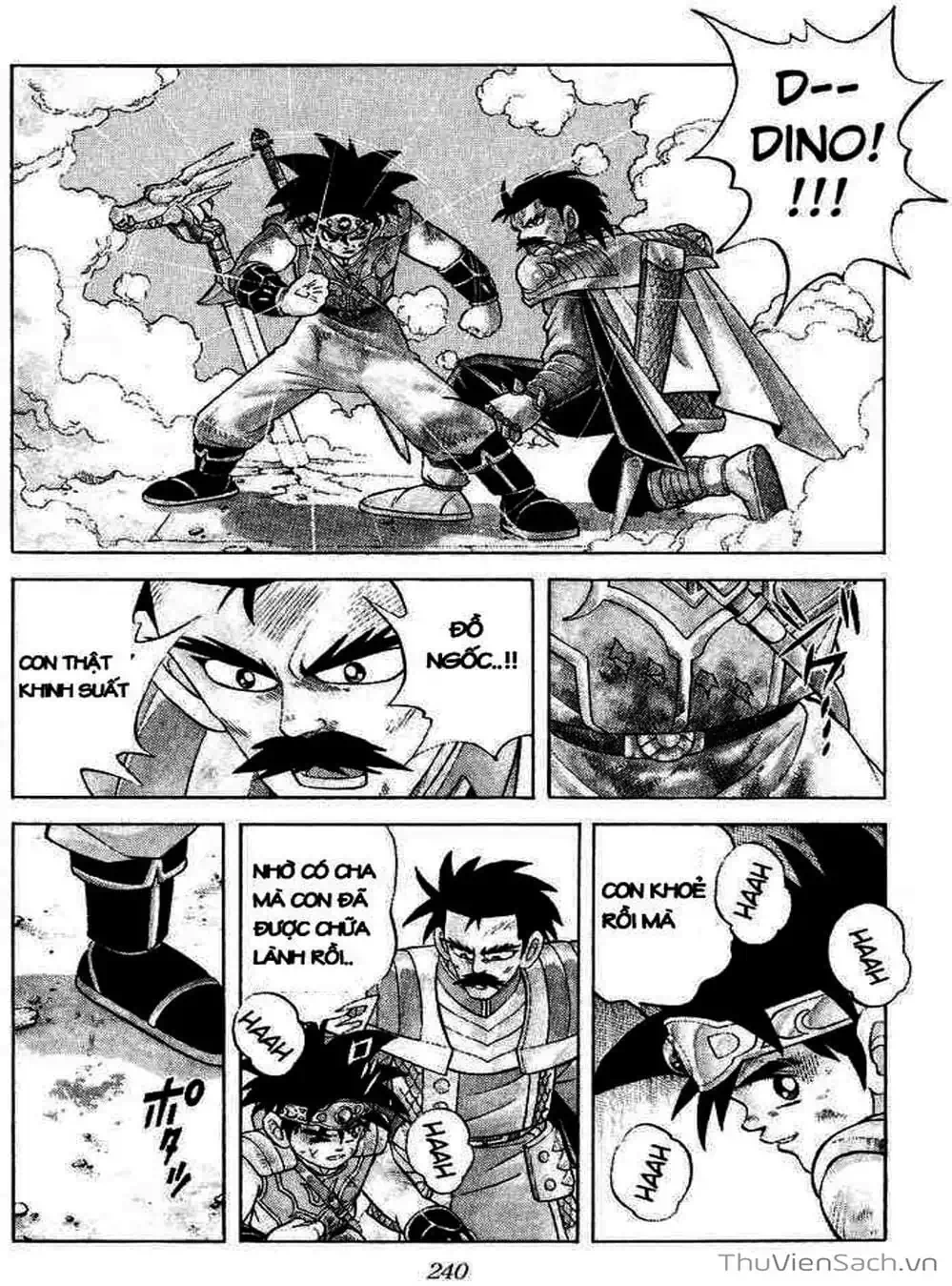 Truyện Tranh Dấu Ấn Rồng Thiêng - Dragon Quest trang 4