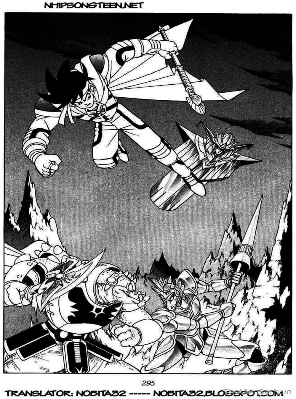 Truyện Tranh Dấu Ấn Rồng Thiêng - Dragon Quest trang 4